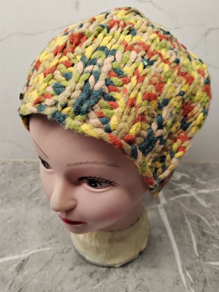 Japanese Brand Vintage Unknown Knit Japanese Snowcap Beanie Size ONE SIZE - 3 Thumbnail