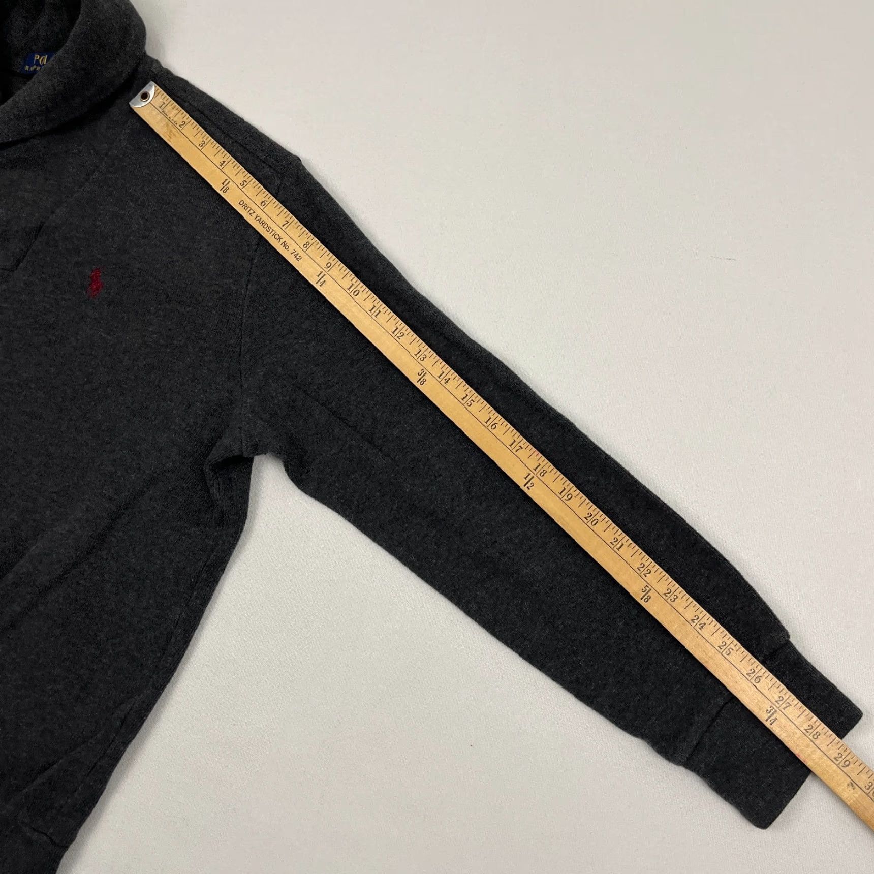 Polo Ralph Lauren Polo Ralph Lauren Sweater Mens L Gray Elbow Patch Shawl Collar Preppy Casual Knit Size US L / EU 52-54 / 3 - 7 Thumbnail