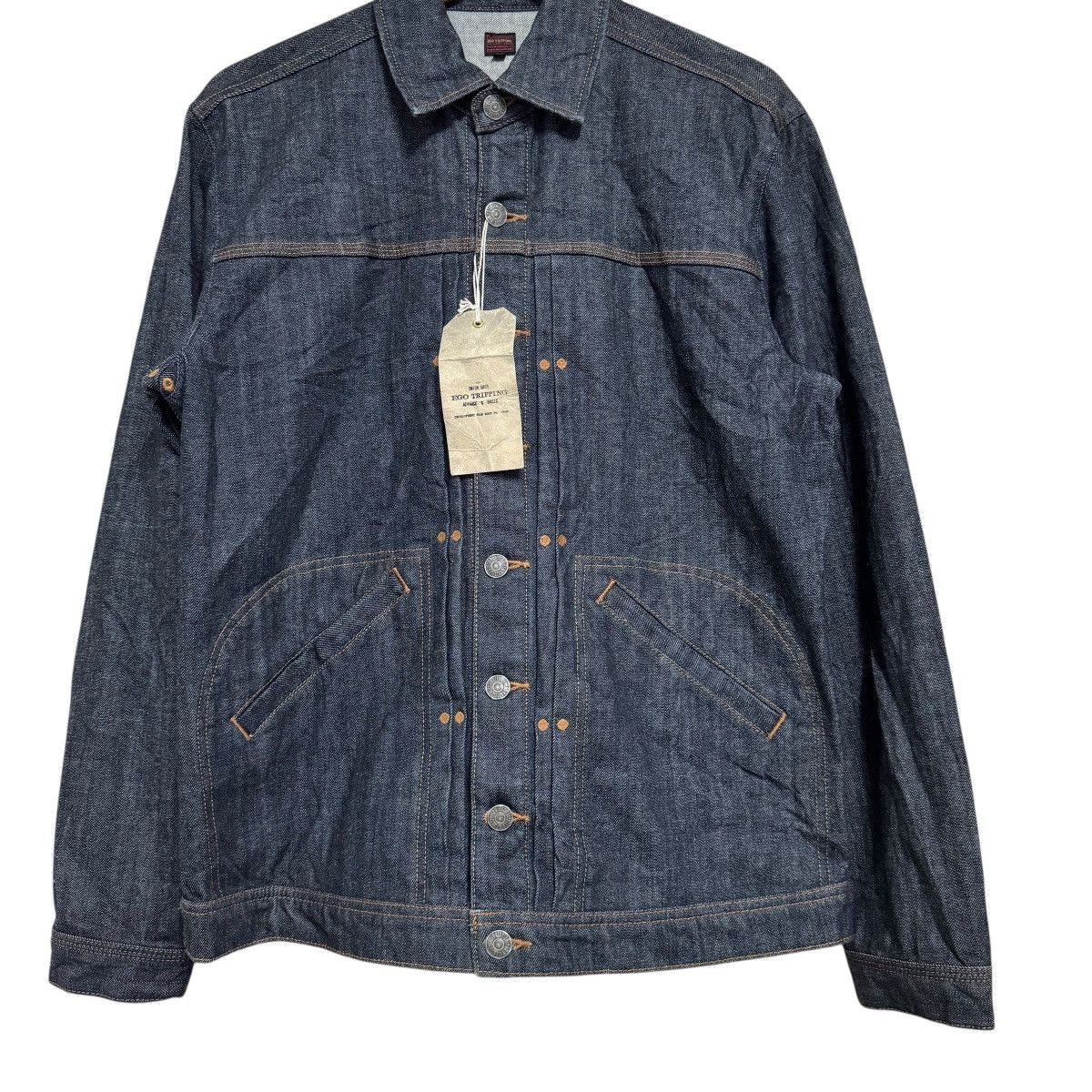 Warehouse & Co. BNWT Ego Tripping Denim Jacket Union Made Advance&Basic Size US M / EU 48-50 / 2 - 4 Thumbnail