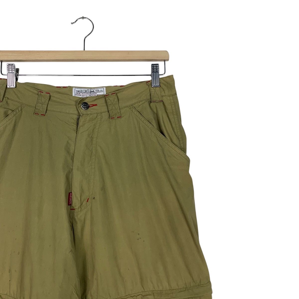 Ecko Unltd. ECKO 3 Ways Detachable Cargo Green Sweatpants #1835-C80 Size US 32 / EU 48 - 5 Thumbnail