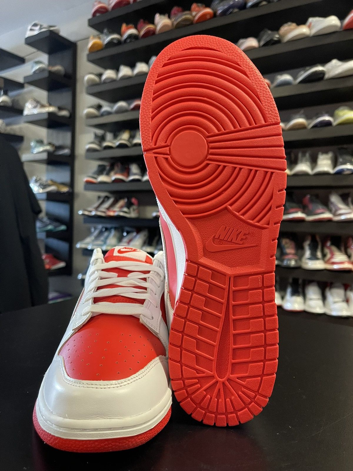 Nike Size 12 - Nike Dunk Low Championship Red Size US 12 / EU 45 - 8 Thumbnail