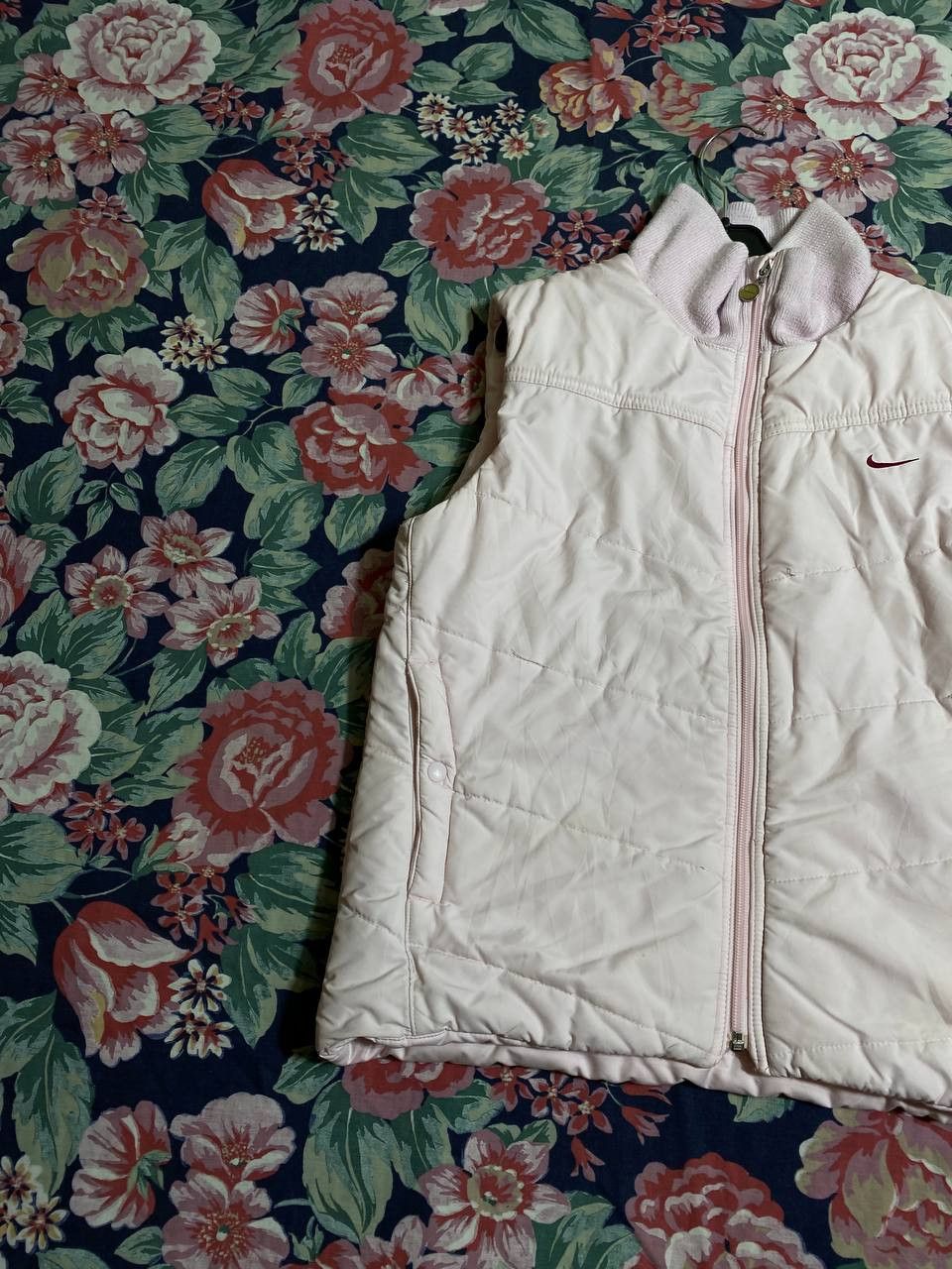 Nike × Vintage Vintage Nike 90’s Y2K Style Red Drill Down Vest Puffer Size US M / EU 48-50 / 2 - 21 Thumbnail