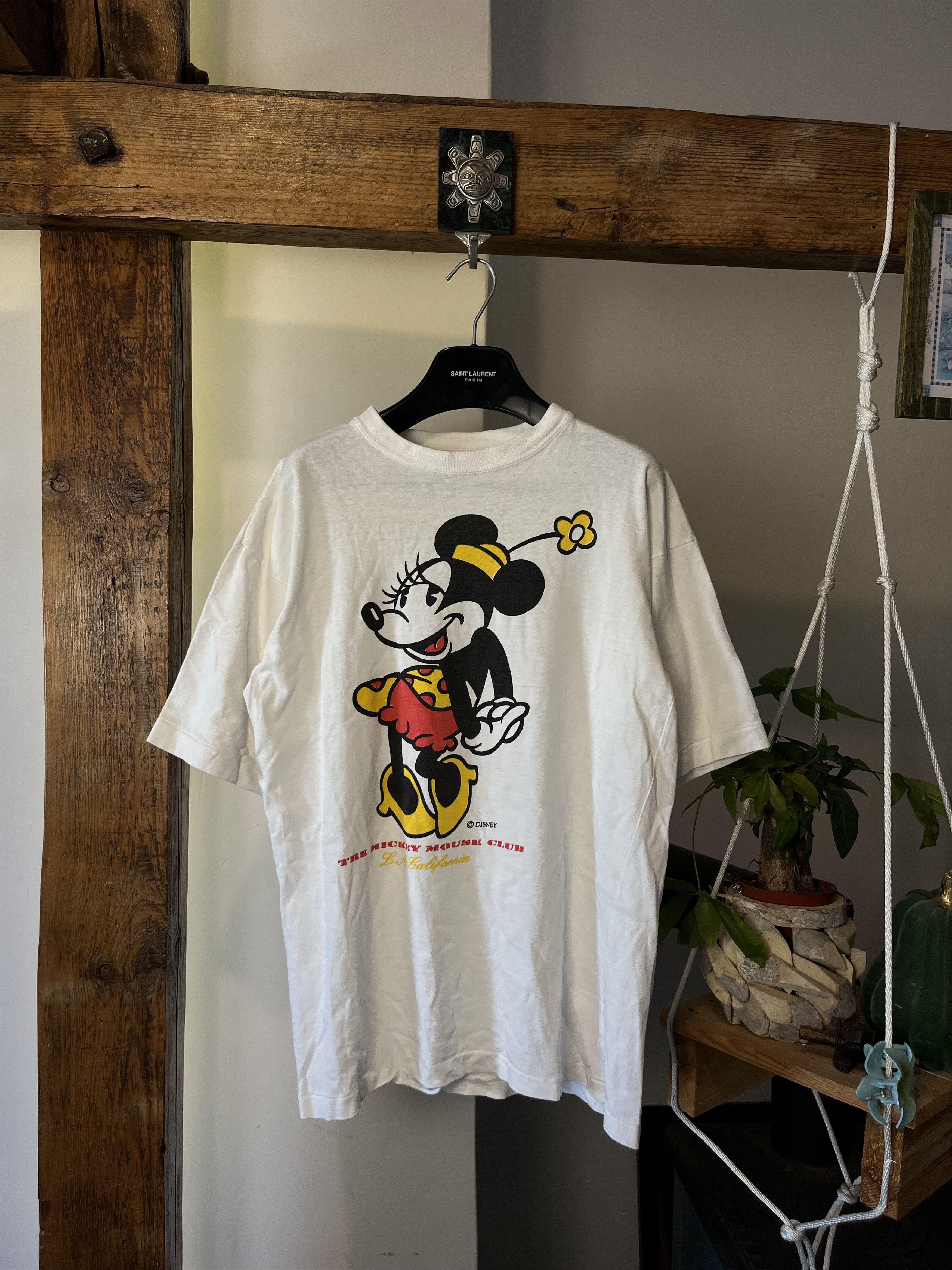 Disney × Mickey Mouse × Vintage 90s Disney Mickey Mouse Club USA Tee Size US M / EU 48-50 / 2 - 1 Thumbnail