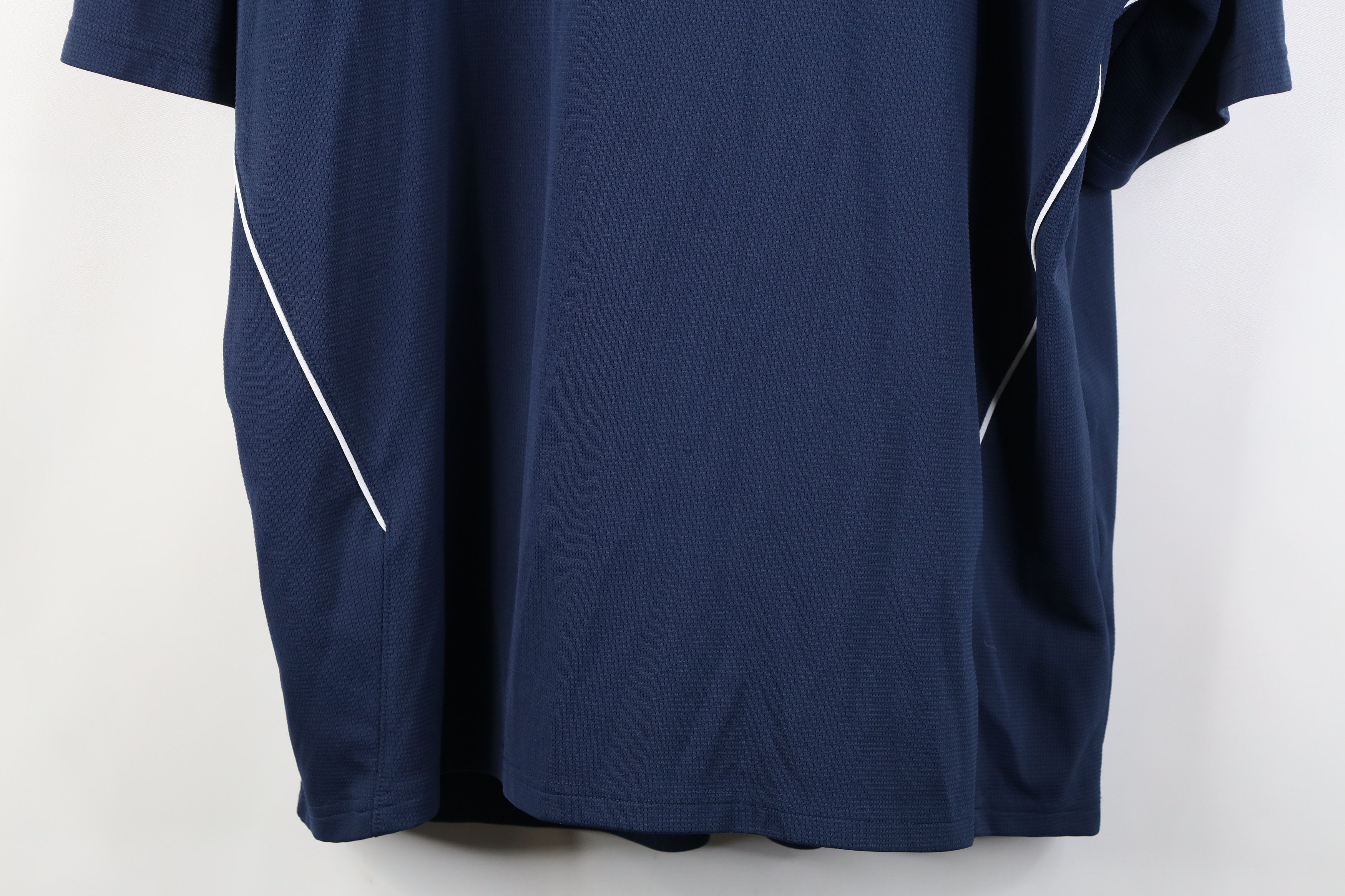 Nike Vintage Nike University of Toledo Football Knit Polo Shirt Size US XXL / EU 58 / 5 - 3 Thumbnail