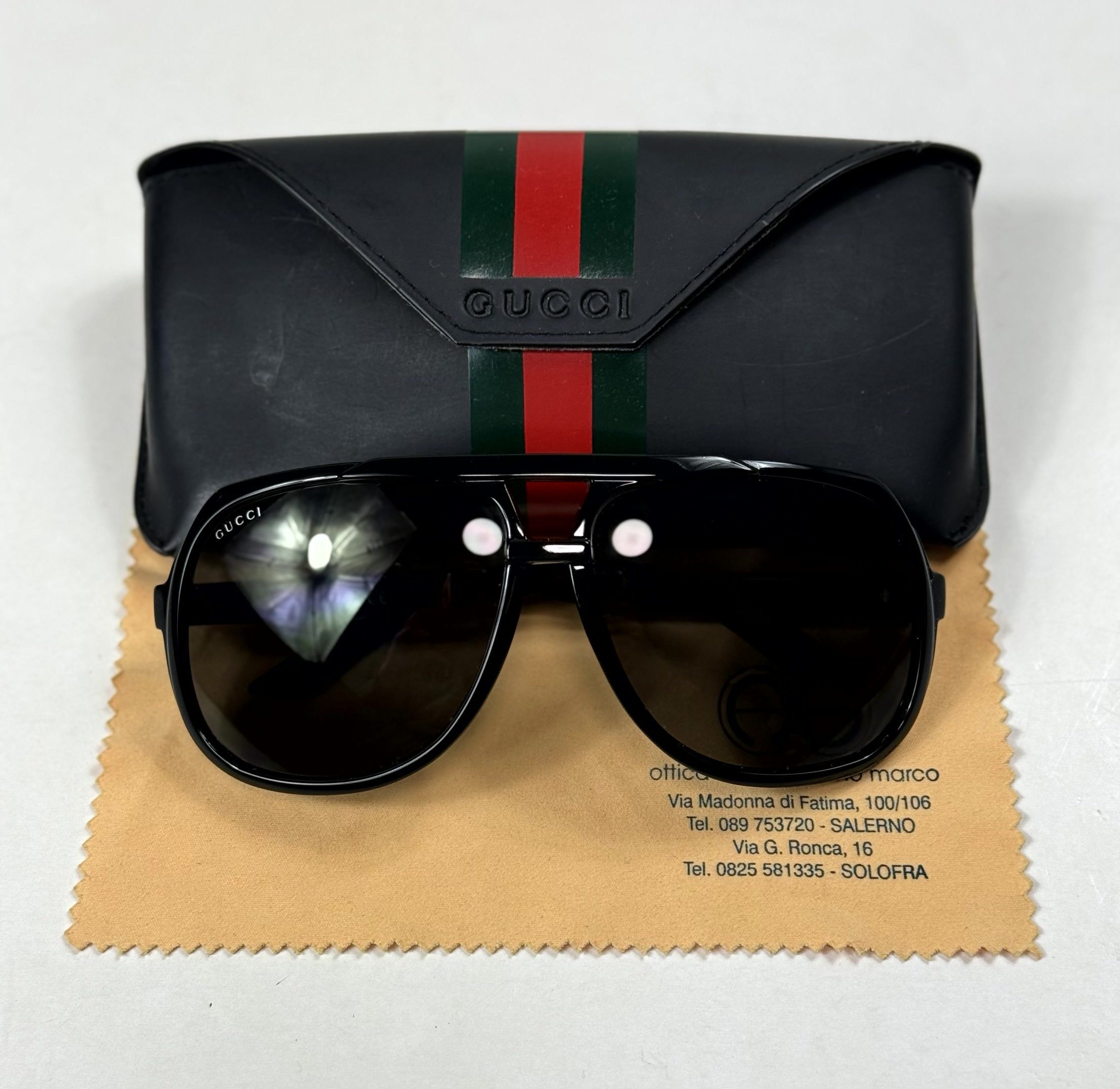 Gucci Gucci GG1622/S Black Gradient Web Aviator Sunglasses Size ONE SIZE - 1 Thumbnail