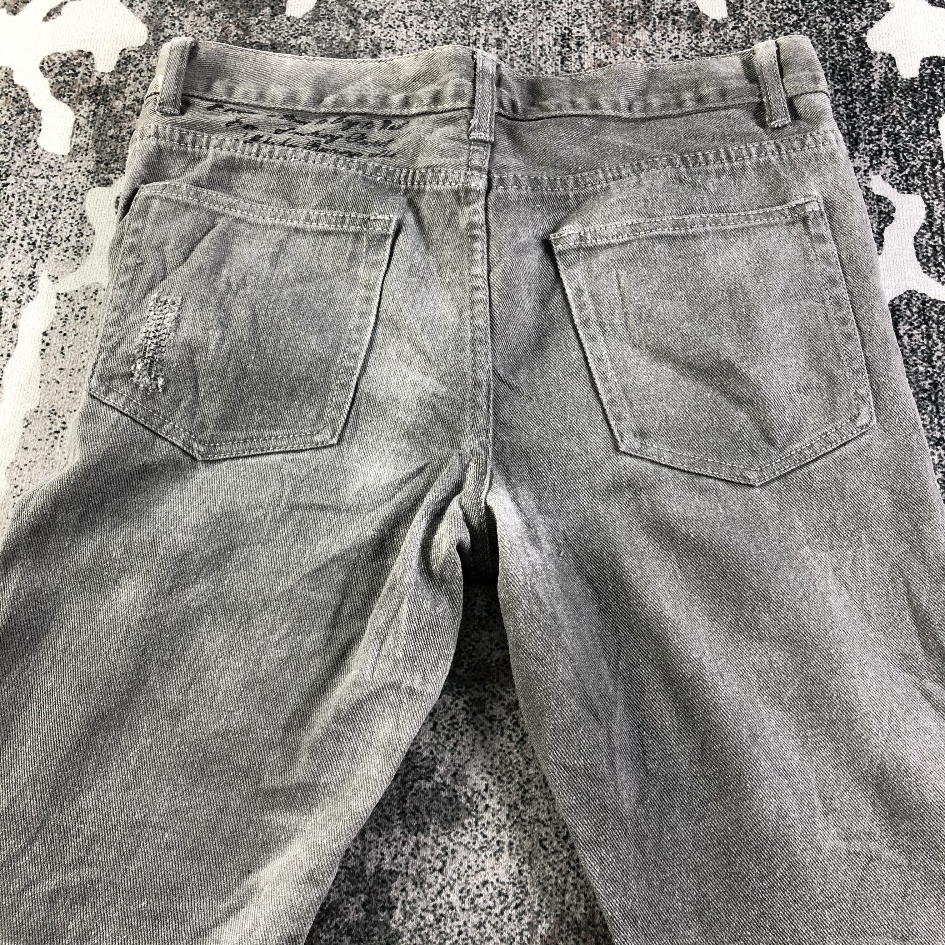 Japanese Brand Japanese Brand Bernings Sho Jeans Faded Gray Denim Size US 32 / EU 48 - 4 Thumbnail