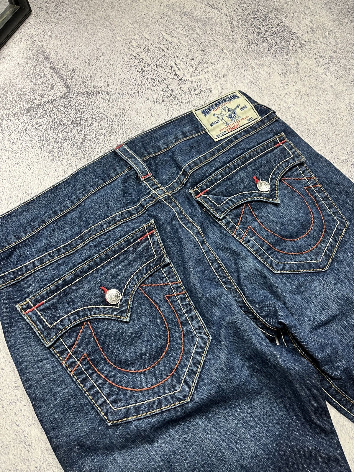 True Religion True Religion Straight Jeans Made In USA Chief Keef Style 38 Size US 38 / EU 54 - 9 Thumbnail