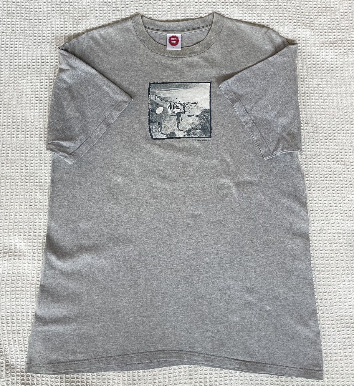 Surface To Air Vintage’90s🔥LEROY GRANNIS🔥Surf Graphic Photo Tshirt Size US L / EU 52-54 / 3 - 11 Thumbnail