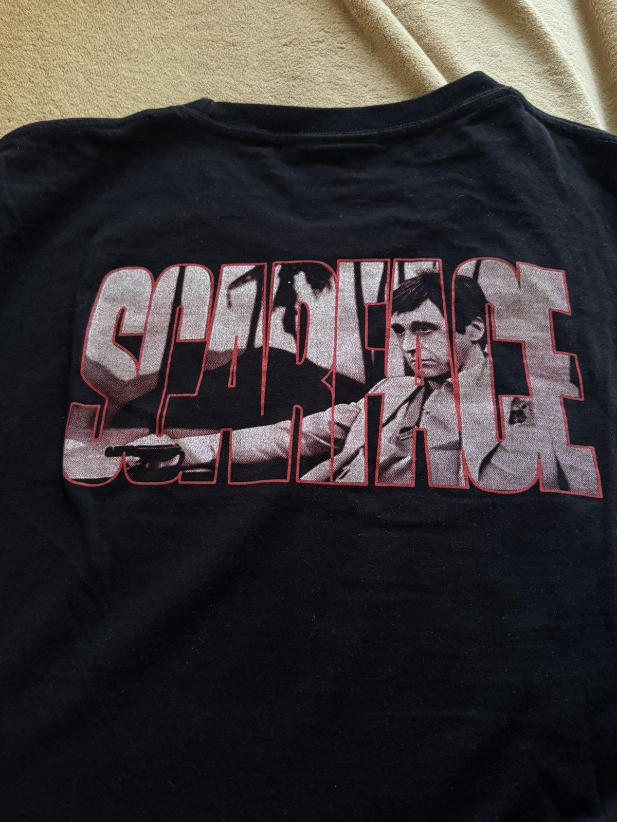 Vintage RARE SCARFACE AL PACINO MOVIE VINTAGE TEE SHIRT Size US M / EU 48-50 / 2 - 4 Thumbnail