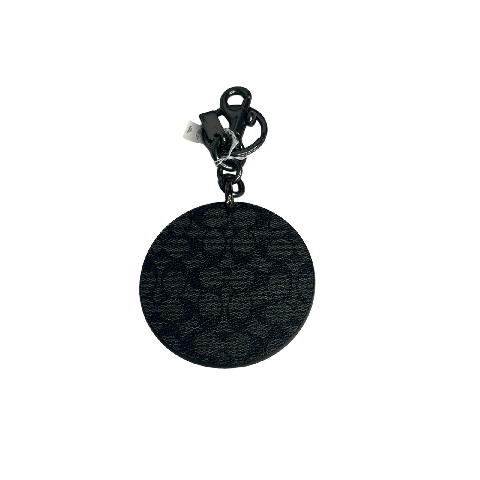 Coach Coach Key Fob In Signature Canvas With Ski Speed Graphic Size ONE SIZE - 4 Thumbnail
