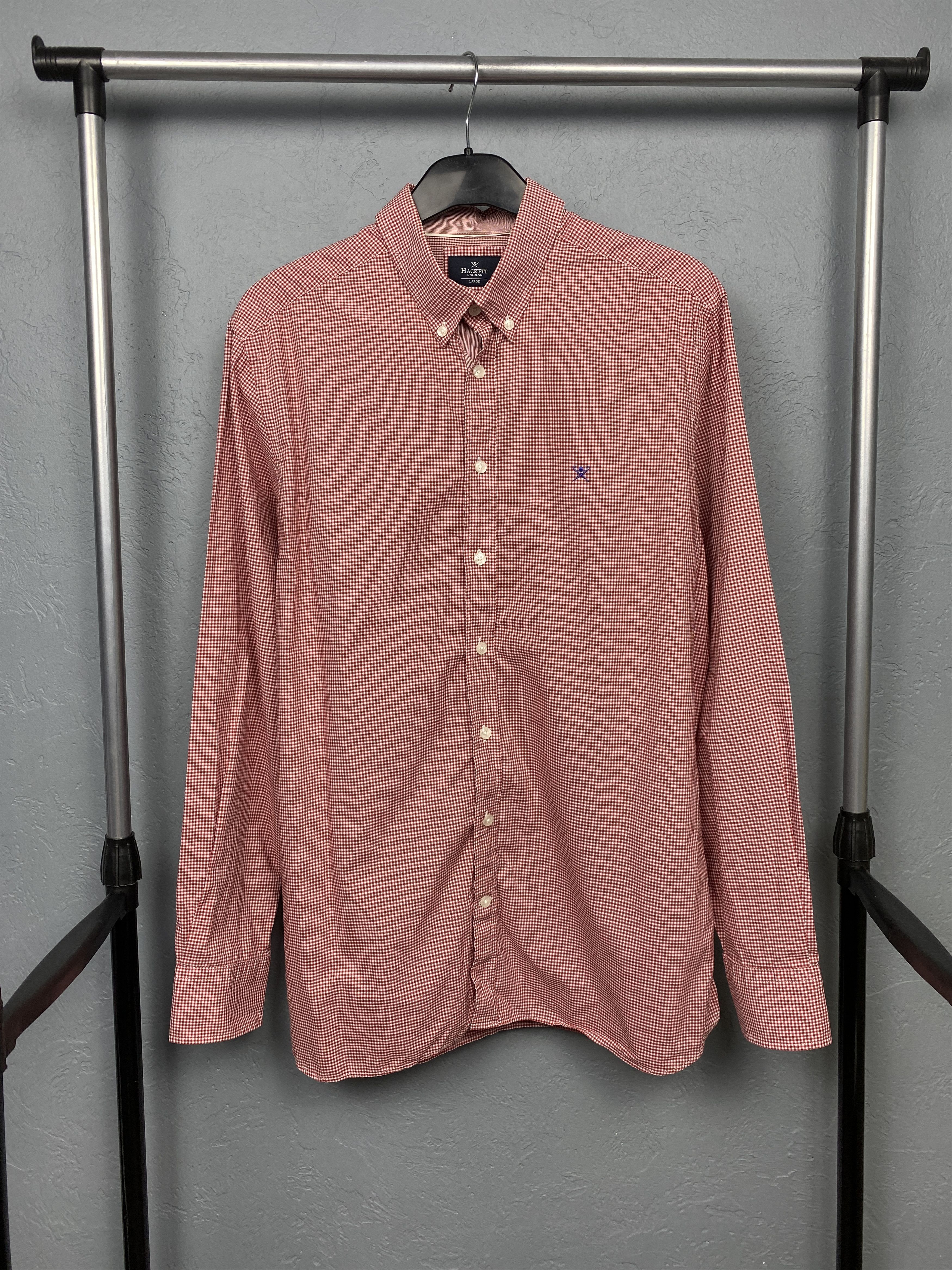 Hackett Hackett Vintage Mens Long Sleeve Shirt Size US L / EU 52-54 / 3 - 1 Preview