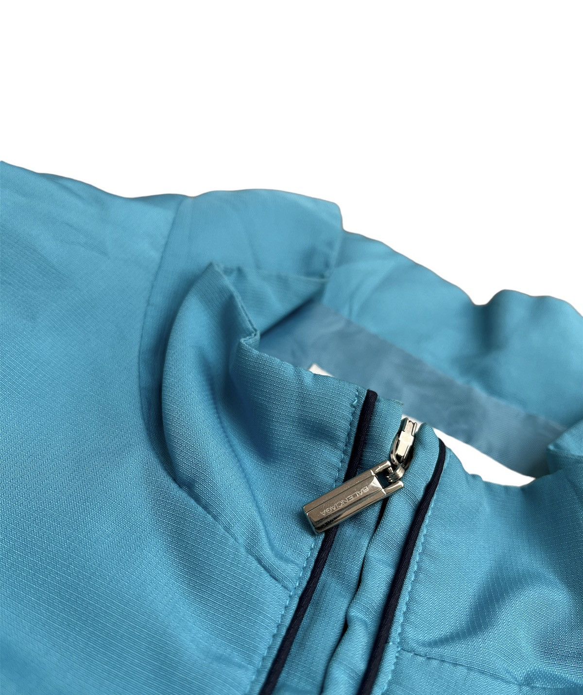 Balenciaga Vintage Balenciaga Jacket Half Zipper Light Blue (UNISEX) Size US L / EU 52-54 / 3 - 5 Thumbnail