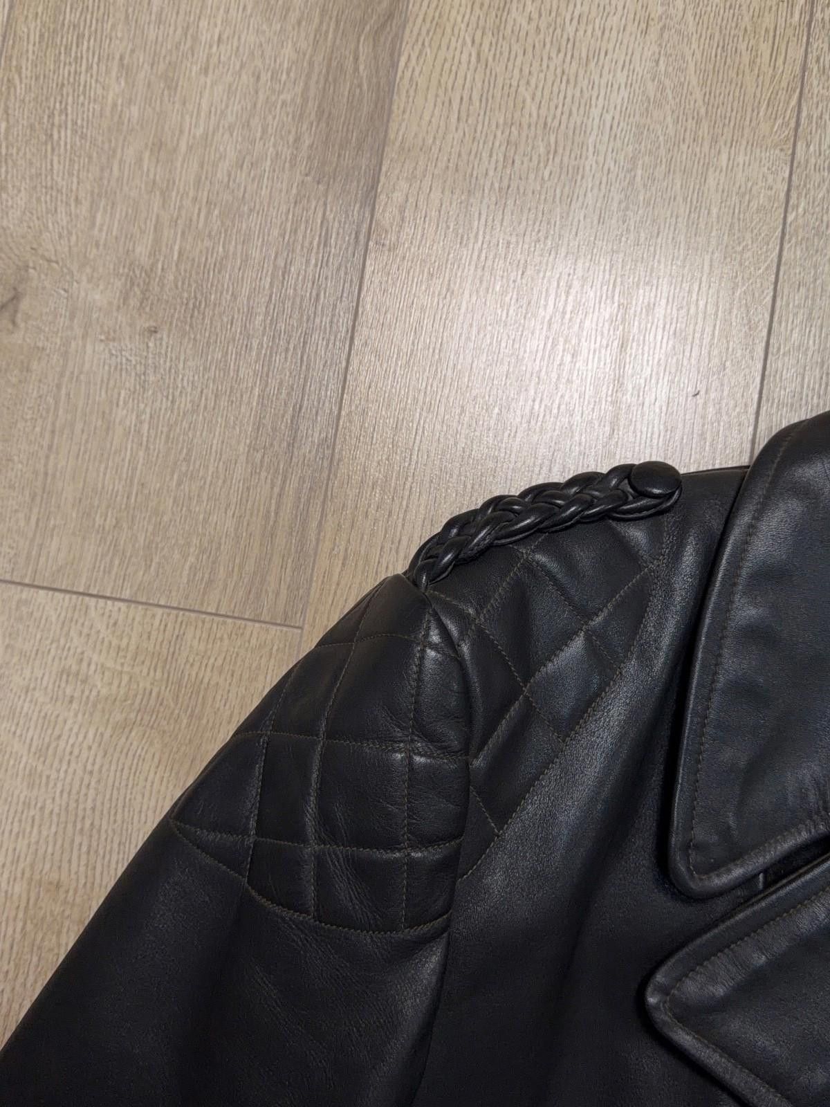 The Unbranded Brand Vintage Mens 1960-70s German Leather Jacket Motorcycle Biker Size US L / EU 52-54 / 3 - 4 Thumbnail