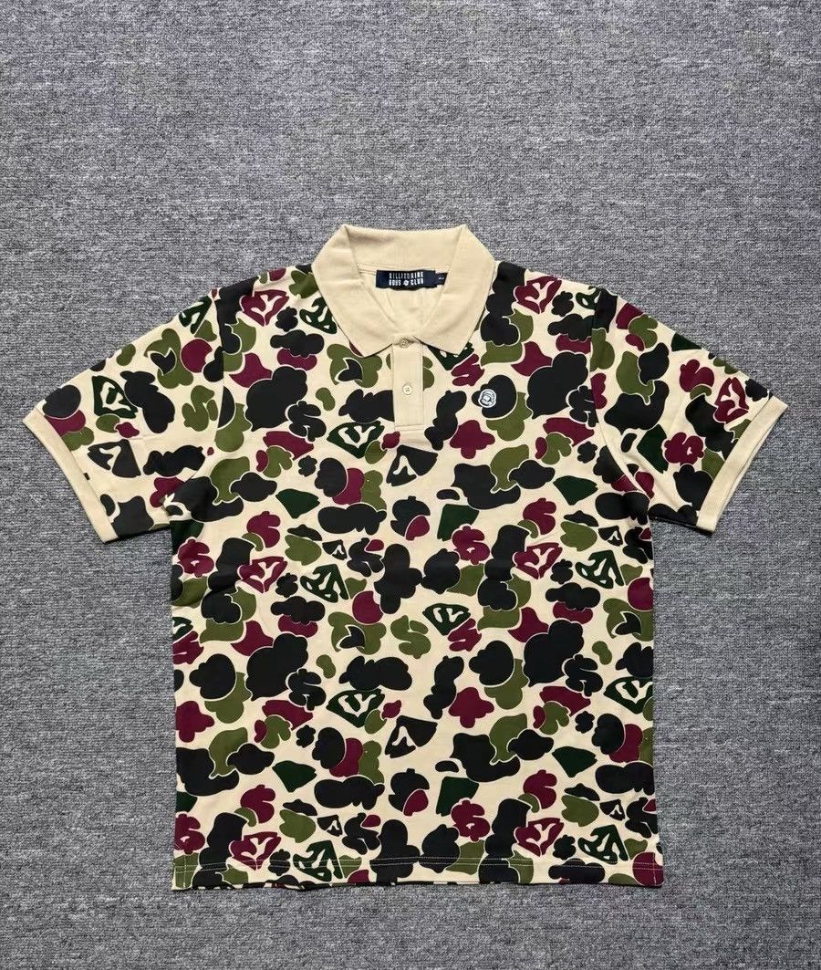 Billionaire Boys Club Camo Short Sleeve Polo Billionaire Boys Club Pharrell Size US M / EU 48-50 / 2 - 1 Thumbnail