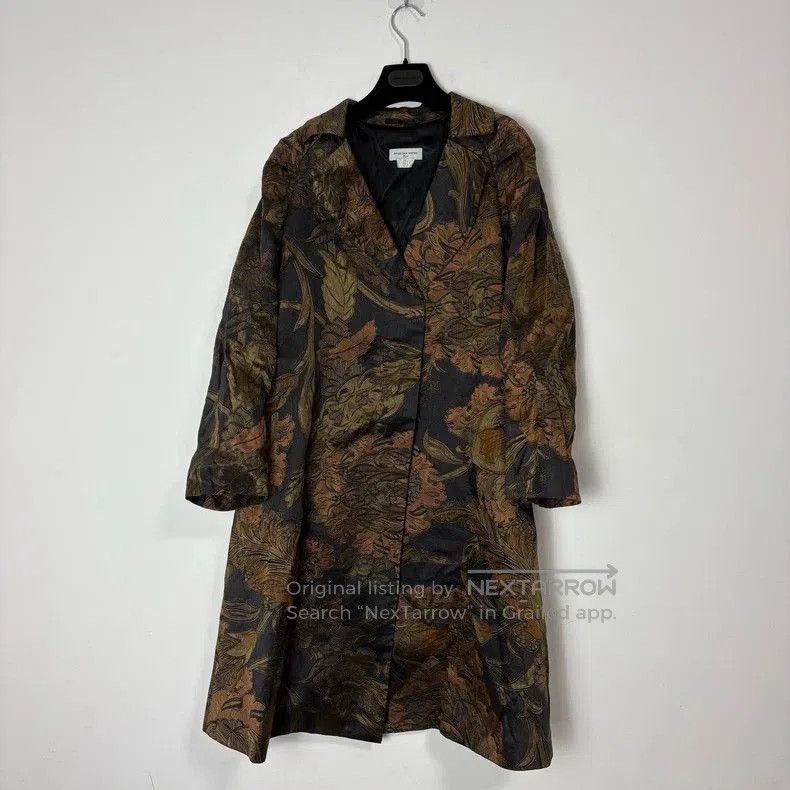Dries Van Noten Dries Van Noten Embroidered Heavy Coat. Size US L / EU 52-54 / 3 - 1 Thumbnail