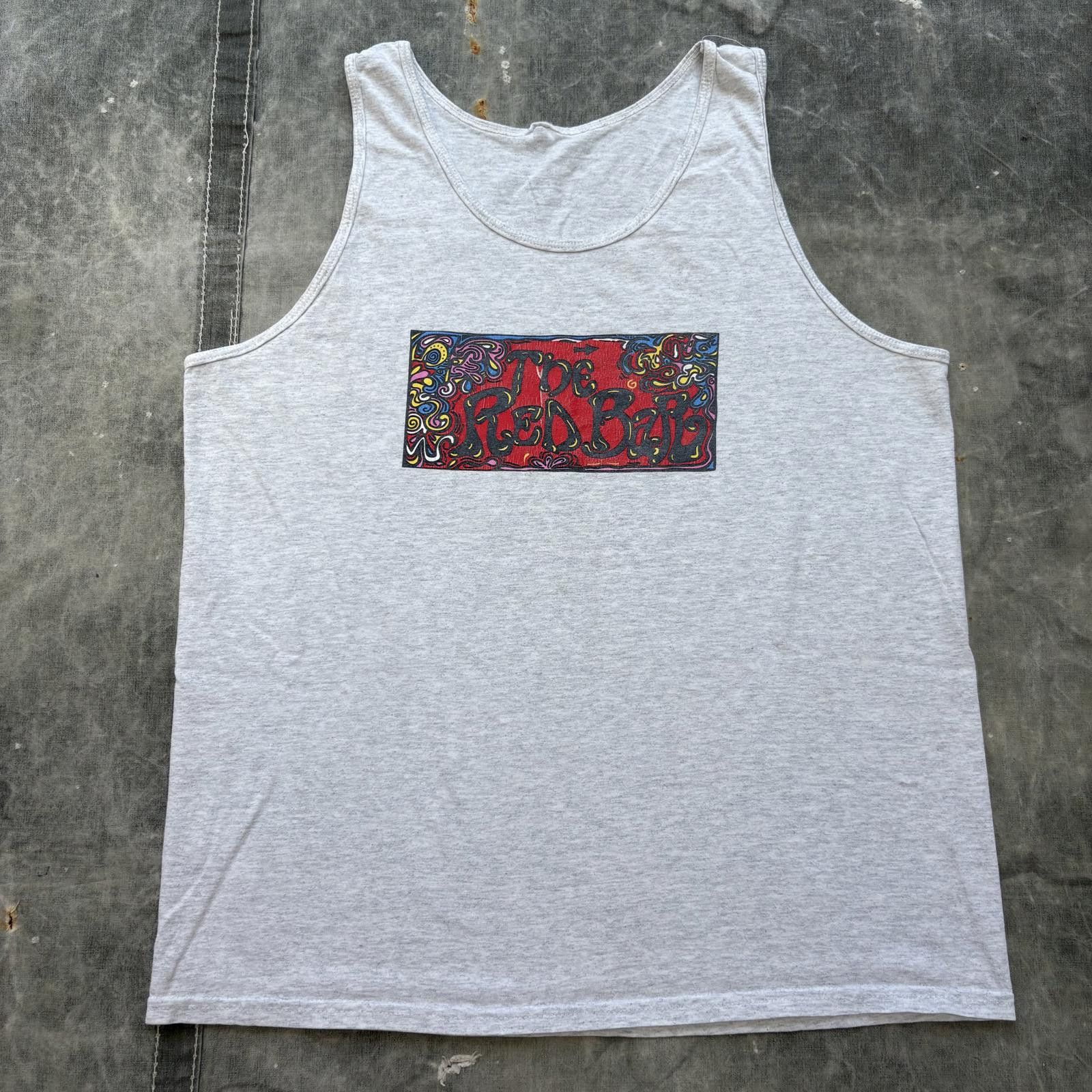 Vintage Vintage 90s The Red Bar Abstract Art Florida Beer Tank Top Size US L / EU 52-54 / 3 - 1 Thumbnail
