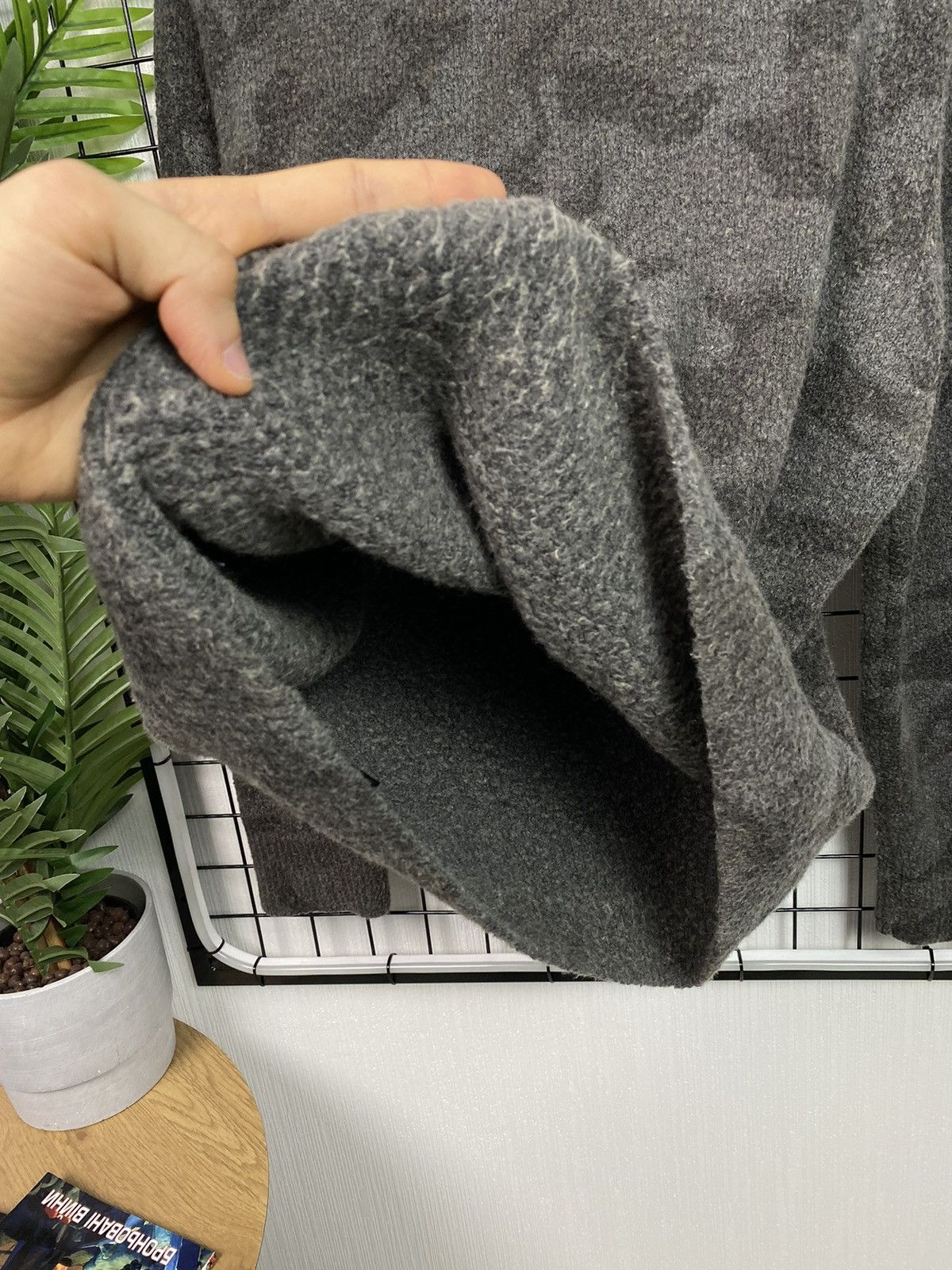 Allsaints × Designer AllSaints Camo sweater mohair men M size y2k Avant-garde Size US M / EU 48-50 / 2 - 21 Thumbnail
