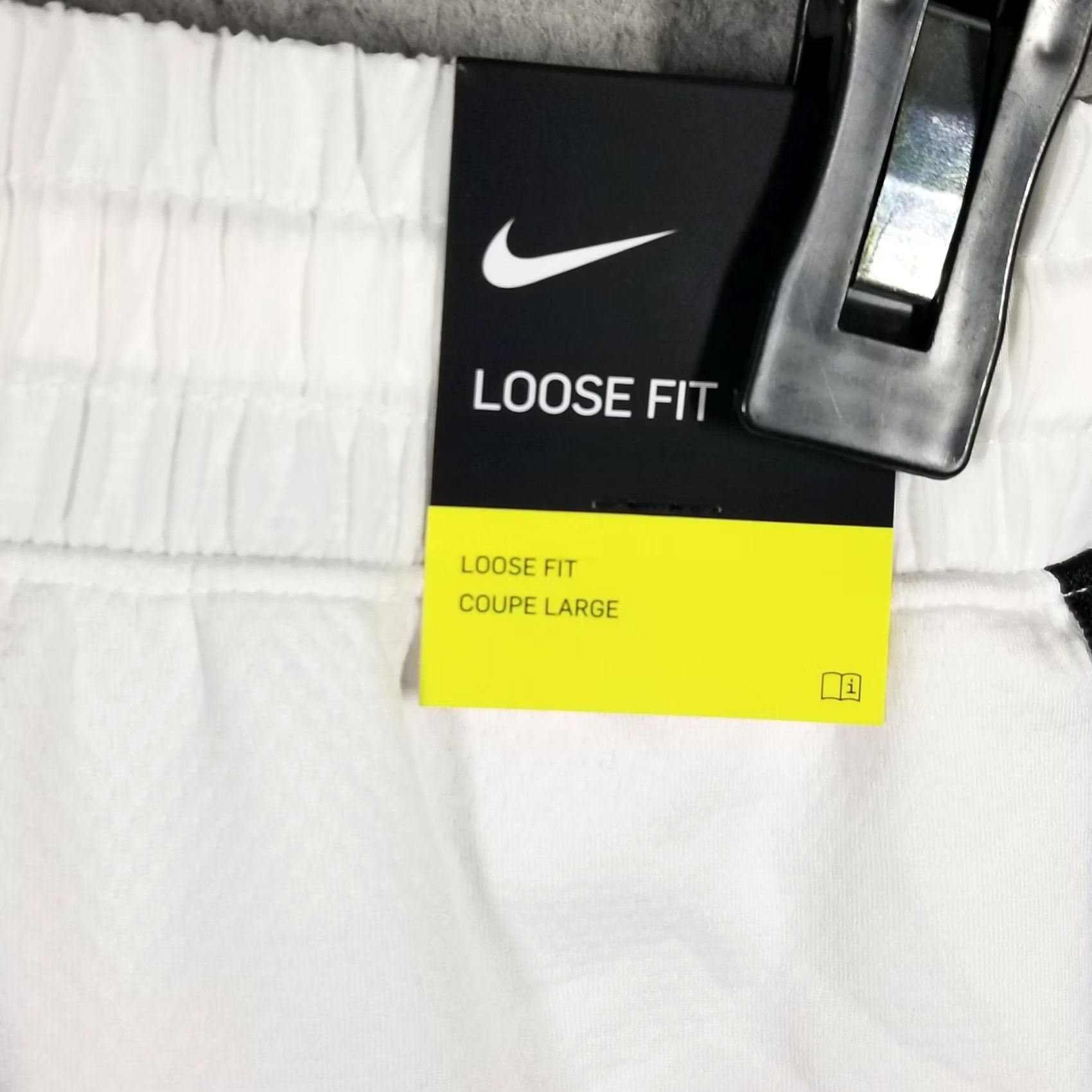 Nike Nike Dri-FIT Shorts Mens Medium White Loose Fit Athletic Basketball CD0312-121 Size US 31 - 3 Thumbnail