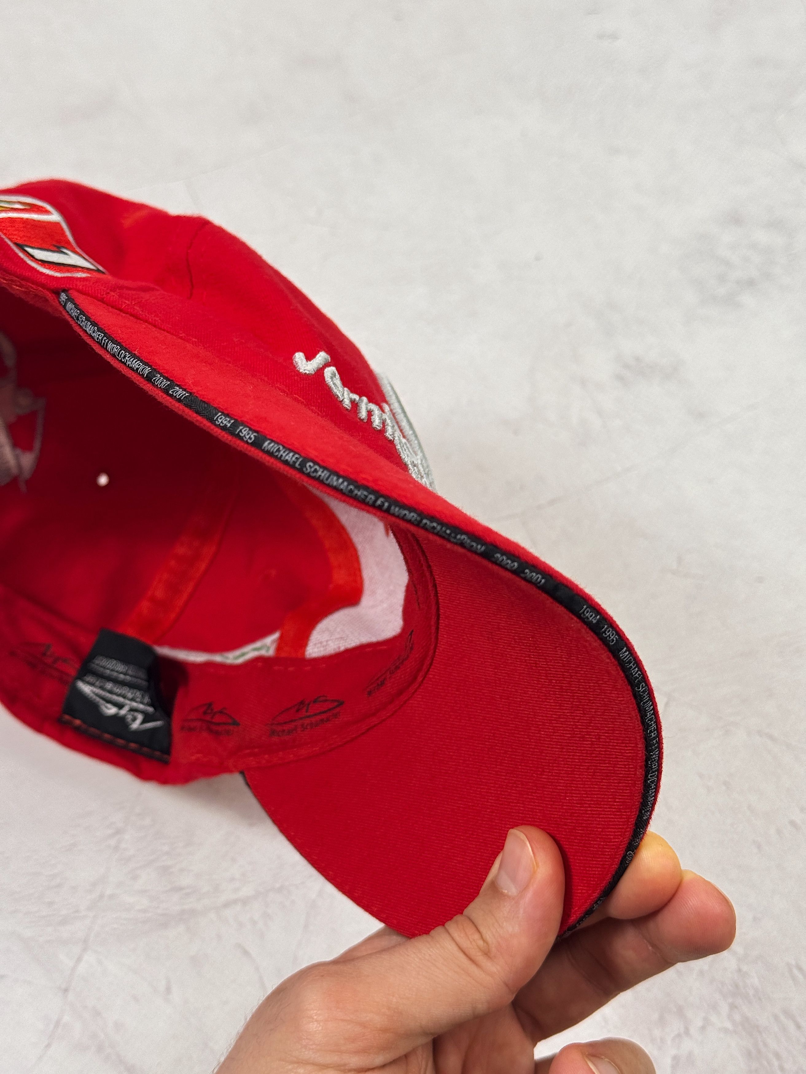 Ferrari Michael Schumacher F1 Ferrari Team Baseball Cap 1994 - 1995 Size ONE SIZE - 9 Thumbnail