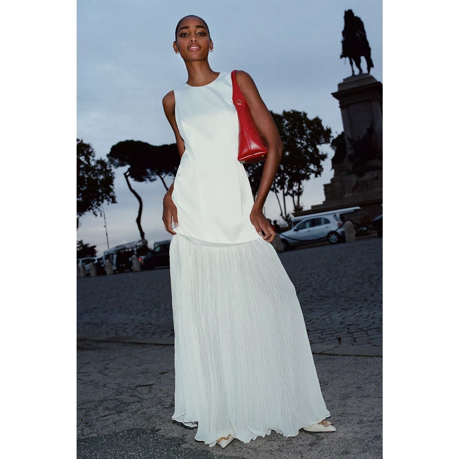 New ALIGNE Zane Sleeveless Sheer Skirt Maxi Dress $275 SZ 10 -  thearabicvoice.com