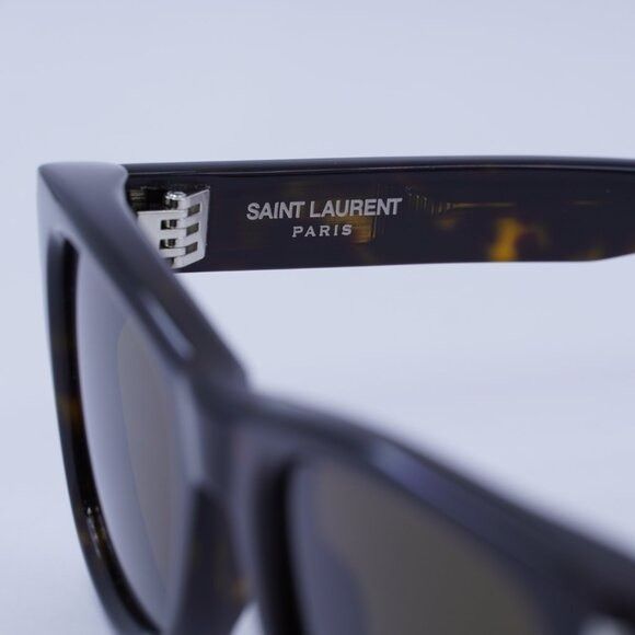 Saint Laurent Paris 🕶️ New Saint Laurent SL801 002 Sunglasses - Dark Havana Size ONE SIZE - 8 Thumbnail