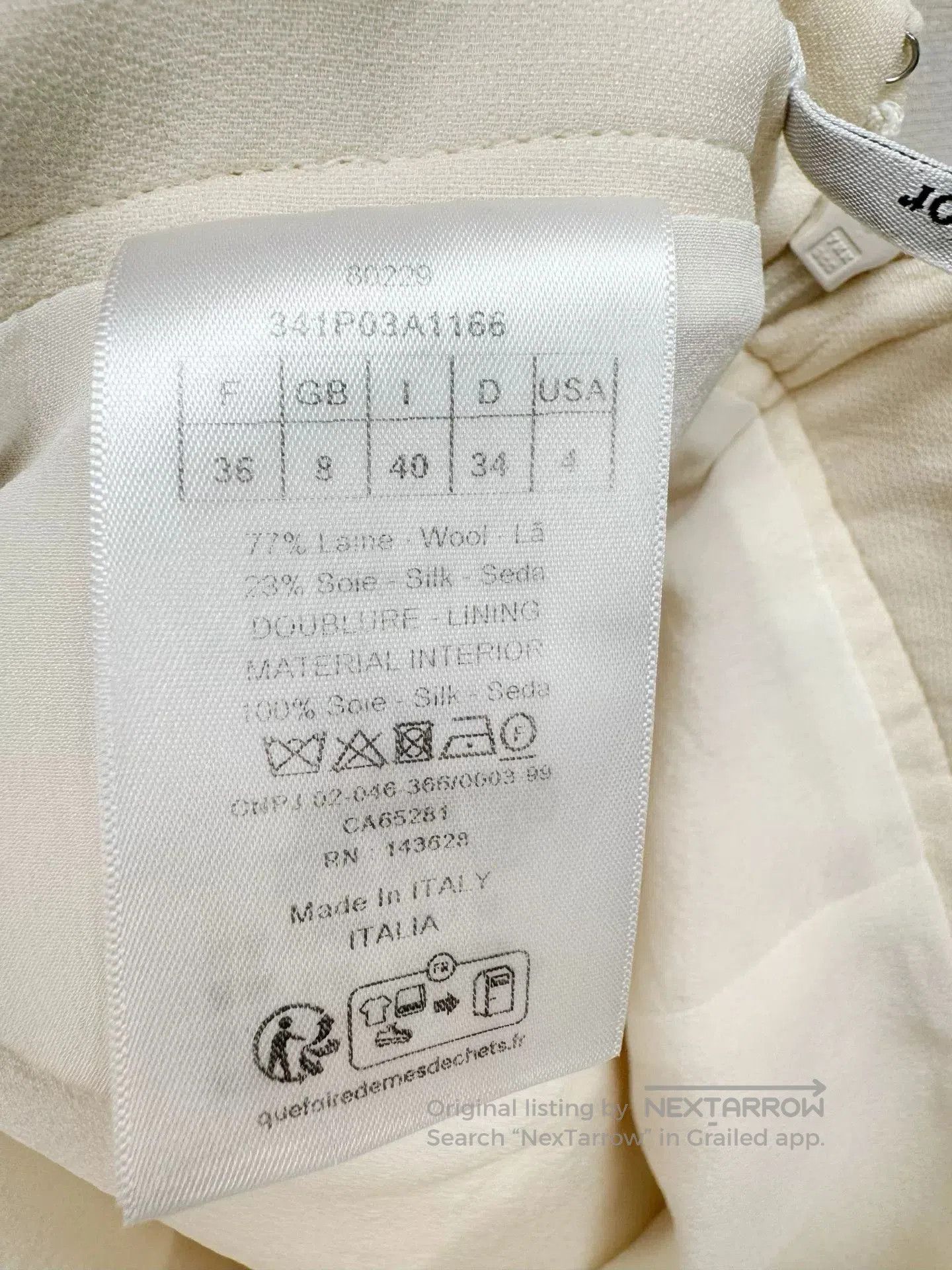 Dior dior wool silk short jacket and shorts set. Size US S / EU 44-46 / 1 - 8 Thumbnail