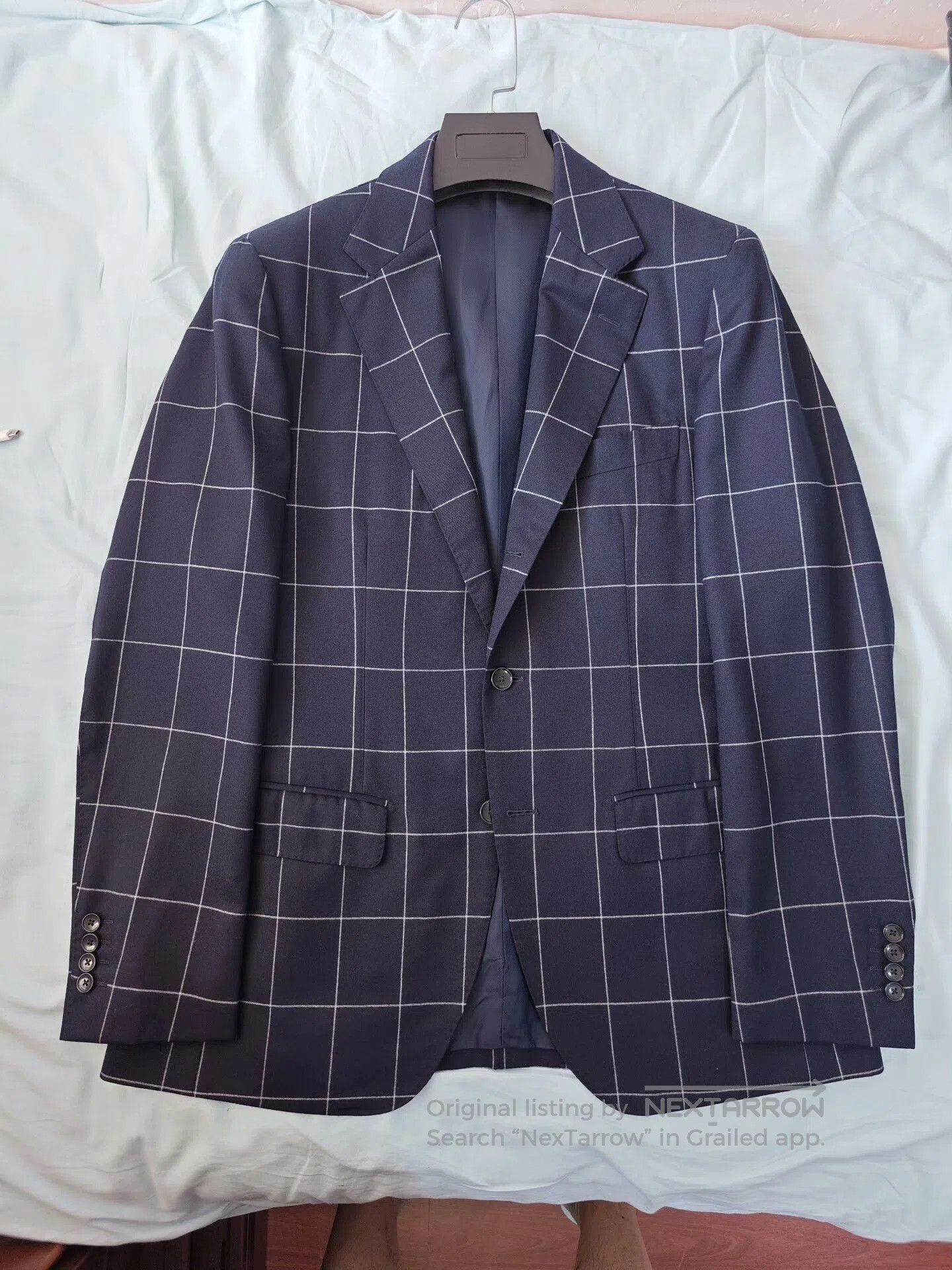 Edifice Japan Japanese Wool Blend Suit Jacket. Size US M / EU 48-50 / 2 - 5 Thumbnail