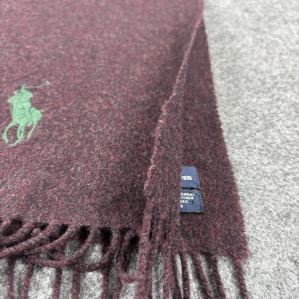 Polo Ralph Lauren × Vintage Polo Ralph Lauren Scarf # D757 # Muffler # Neckwear Size ONE SIZE - 4 Thumbnail
