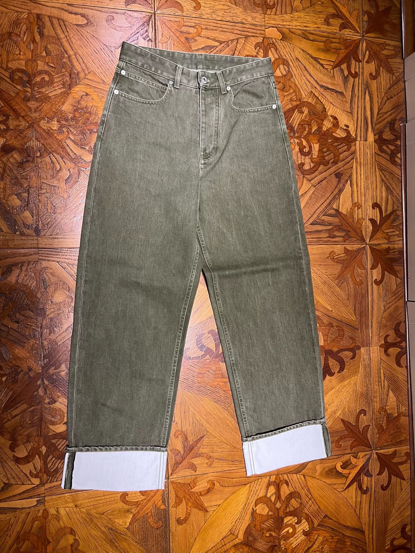 Bottega Veneta Bottega Veneta Men's Wide-Leg Jeans Size US 28 / EU 44 - 1 Thumbnail