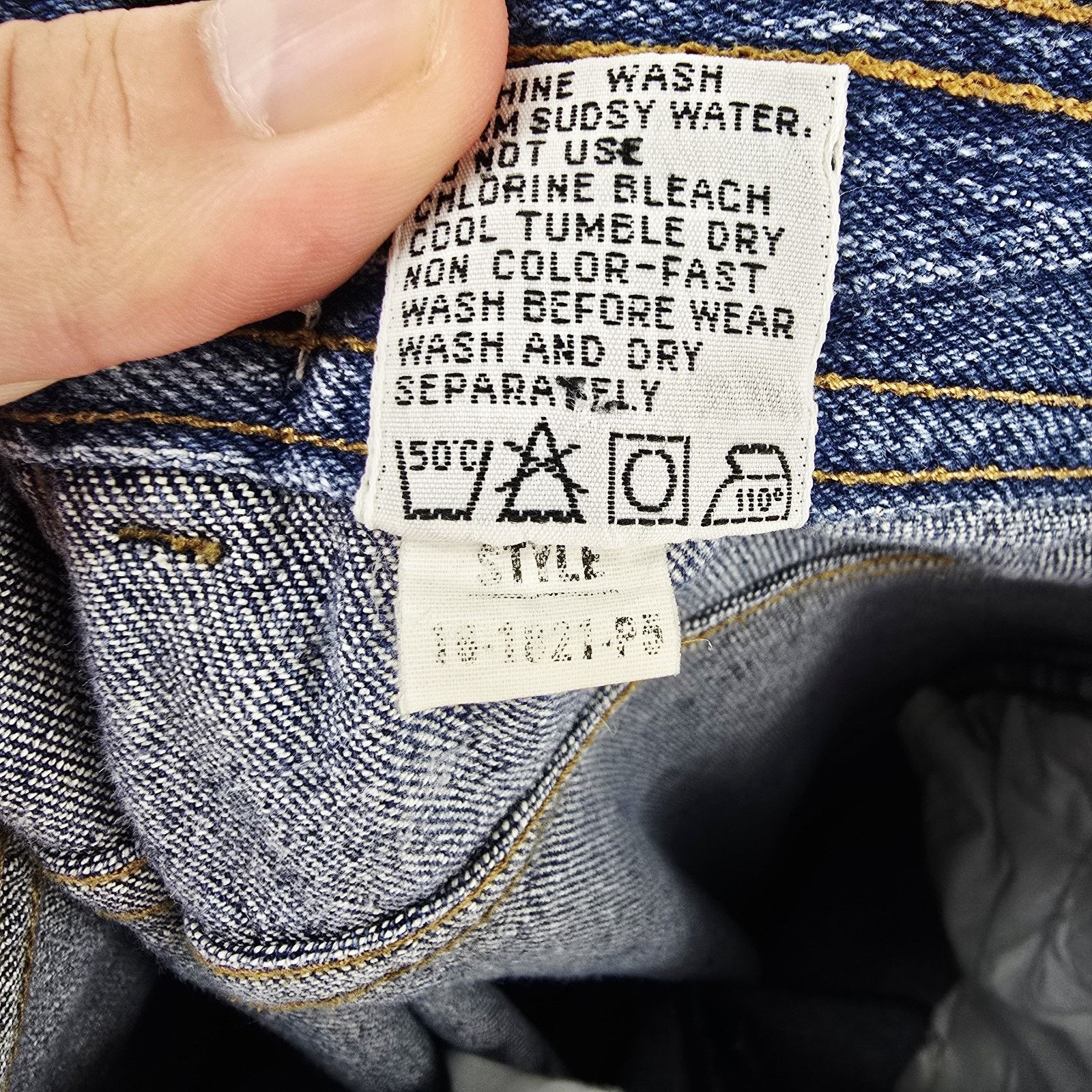 Jordache Vintage Jordache Studios Bareback Jeans Womens 16 30x29 Size 38" / US 16 / IT 52 - 7 Thumbnail