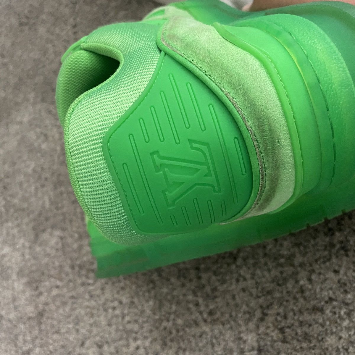 Louis Vuitton LOUIS VUITTON TRAINER GREEN LIMITED Size US 8.5 / EU 41-42 - 4 Thumbnail