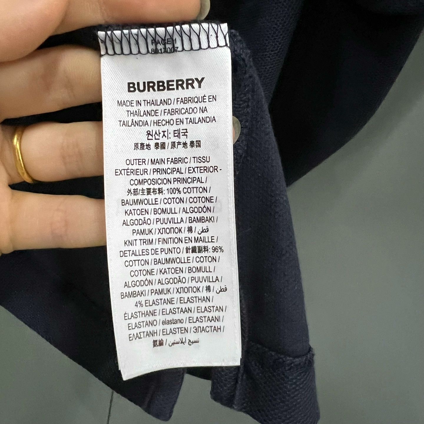 Burberry Burberry TB Embroidered Polo Shirt Size US S / EU 44-46 / 1 - 4 Thumbnail
