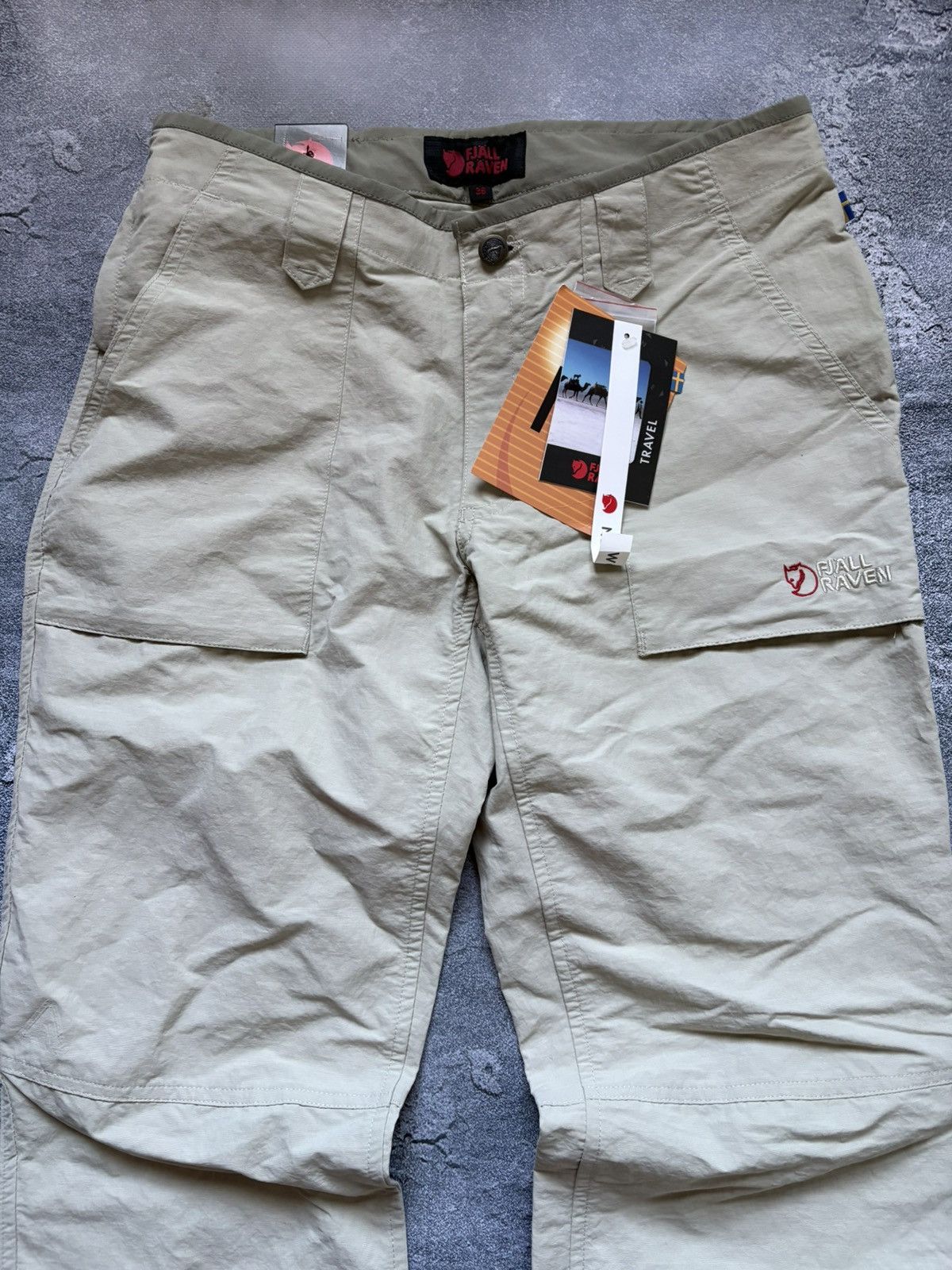 Fjallraven NWT Fjallraven Outdoor Gorpcore Women’s Beige Pants Size 36 Size 36" / US 14 / IT 50 - 4 Thumbnail