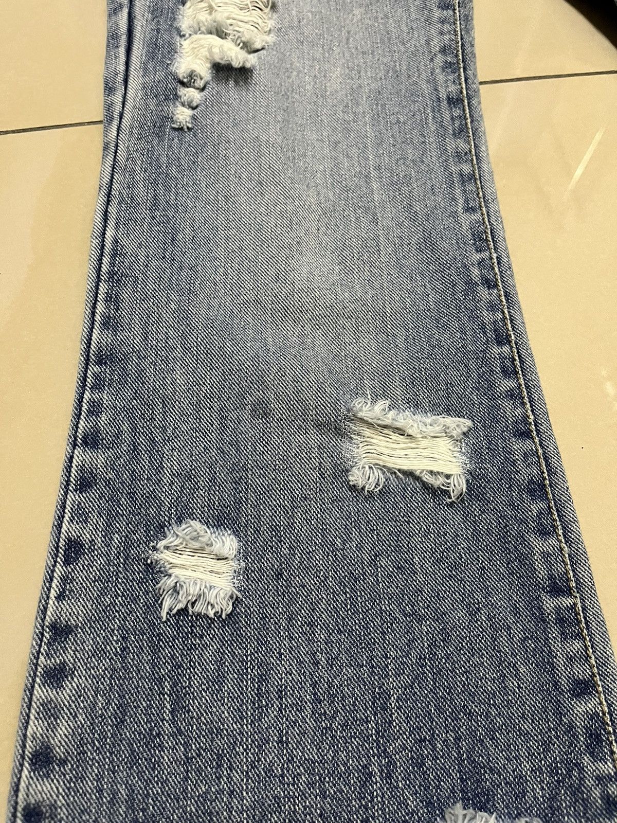 Hysteric Glamour Flare Jeans Jean & Louis distressed low rise bootcut F1 Size US 28 / EU 44 - 4 Thumbnail