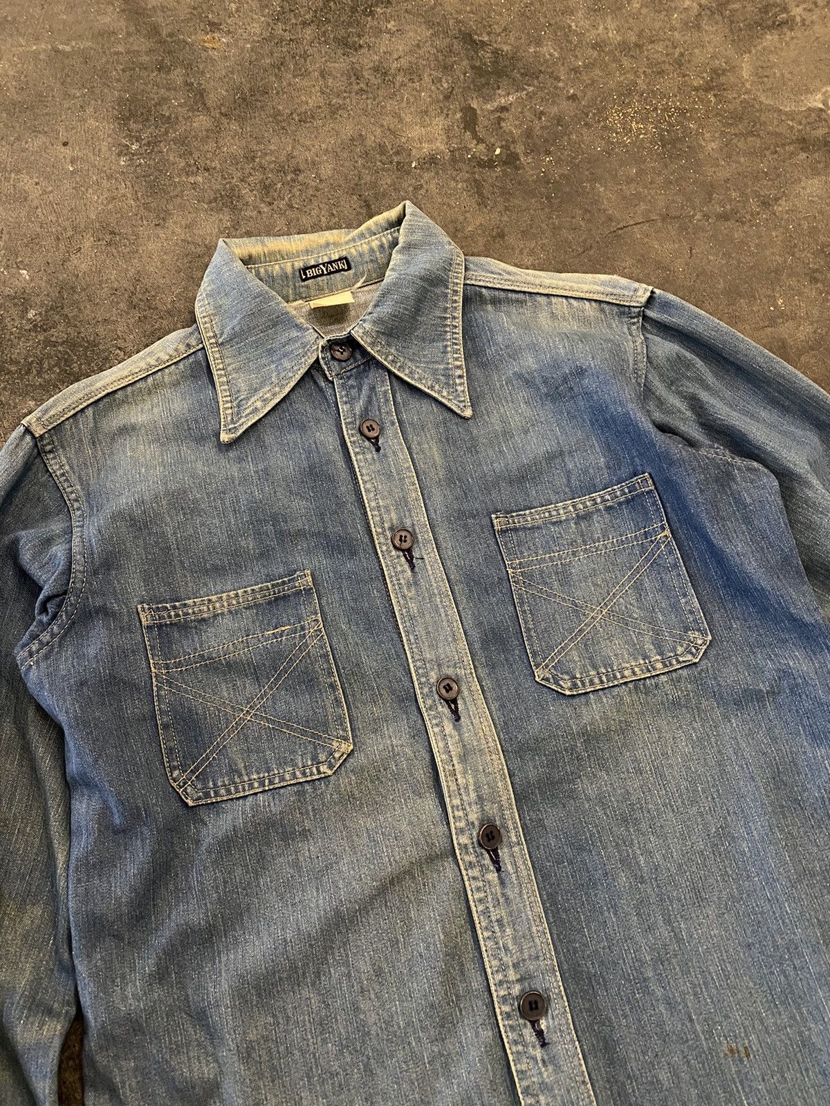 Beauty Beast × Japanese Brand Bigyank denim Avant Garde shirt Size US M / EU 48-50 / 2 - 2 Thumbnail