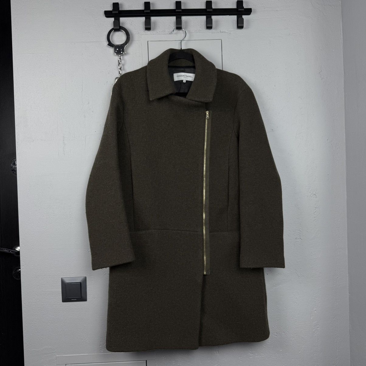Gerard Darel Gerard Darel Wool Vintage Coat Trench Size S / US 4 / IT 40 - 1 Thumbnail