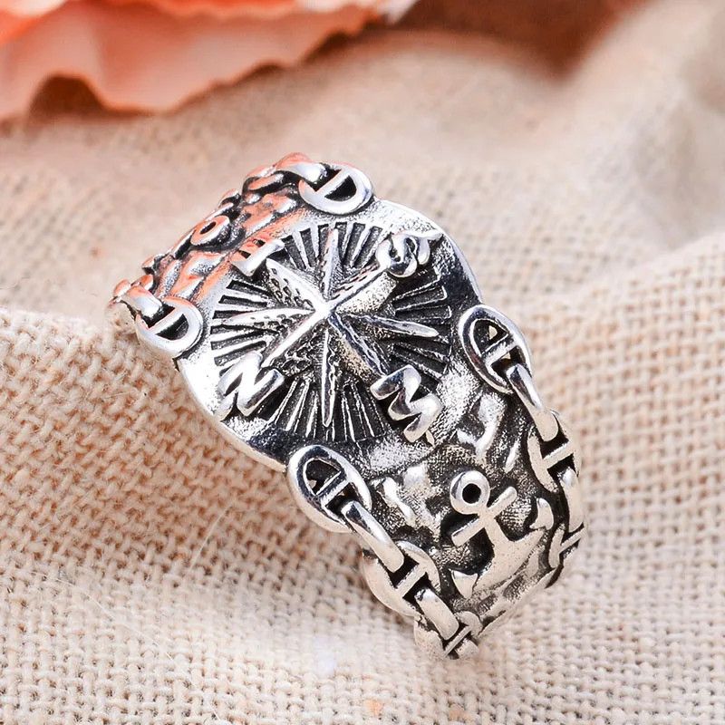 Designer × Jewelry Compass Ring Size ONE SIZE - 2 Thumbnail