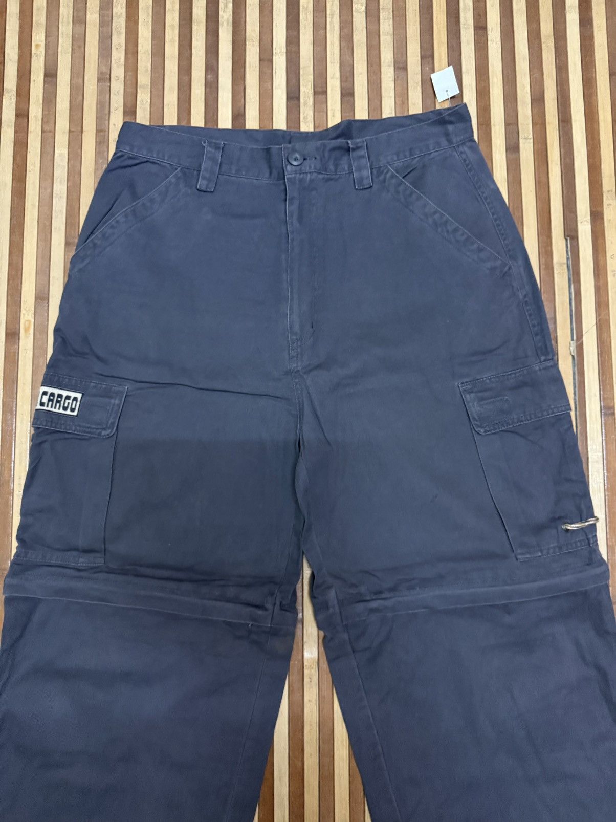 Japanese Brand PADDOCKS Air Cargo Pants Streetwear Multipocket W32X33.5 Size US 32 / EU 48 - 2 Thumbnail
