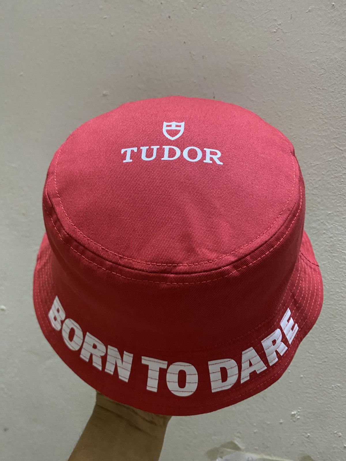 Other Tudor Born To Dare Reversible Bucket Hat Red Blue Size ONE SIZE - 3 Thumbnail