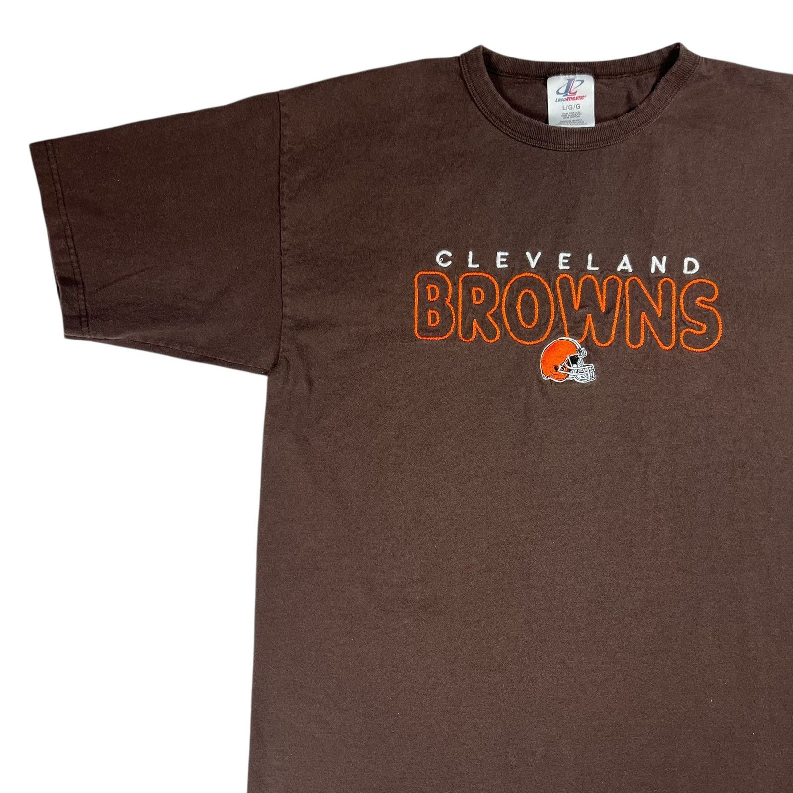 Logo Athletic × NFL × Vintage Vintage 90s Logo Athletic Cleveland Browns tee (L) Size US L / EU 52-54 / 3 - 4 Thumbnail