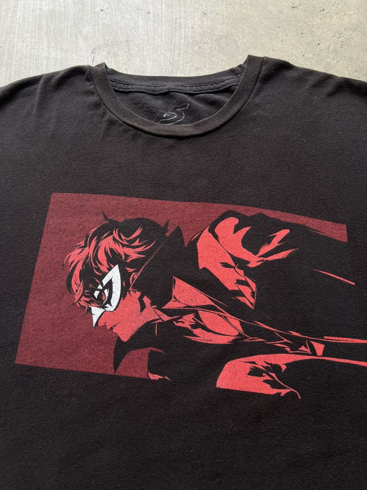 Anime × Japanese Brand × Vintage VTG 2016 Persona 5 Video Game Tee Shirt Promo Atlus Joker Size US XL / EU 56 / 4 - 3 Thumbnail