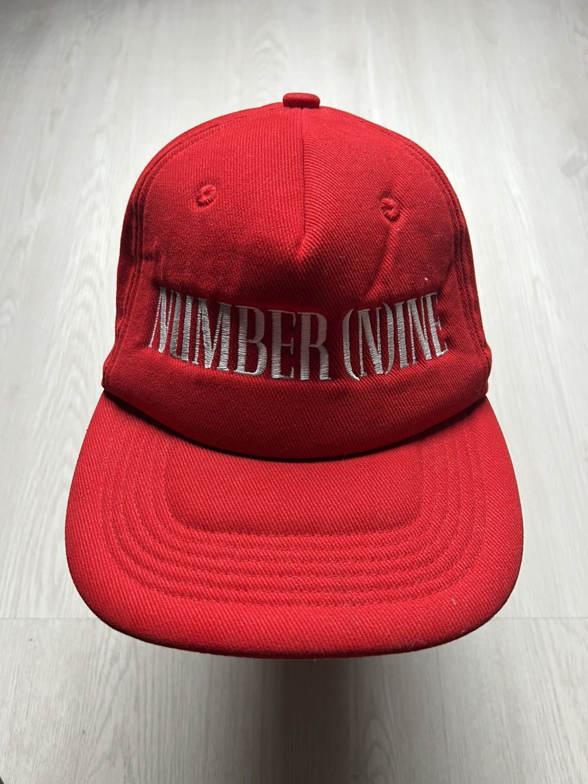 帽子 00s \"NUMBER NINE\" Balloon Knit Hat 帽子 00s 