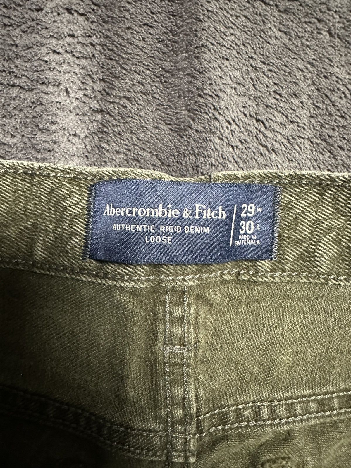 Abercrombie & Fitch Military green abercrombie pants Size US 29 - 3 Thumbnail