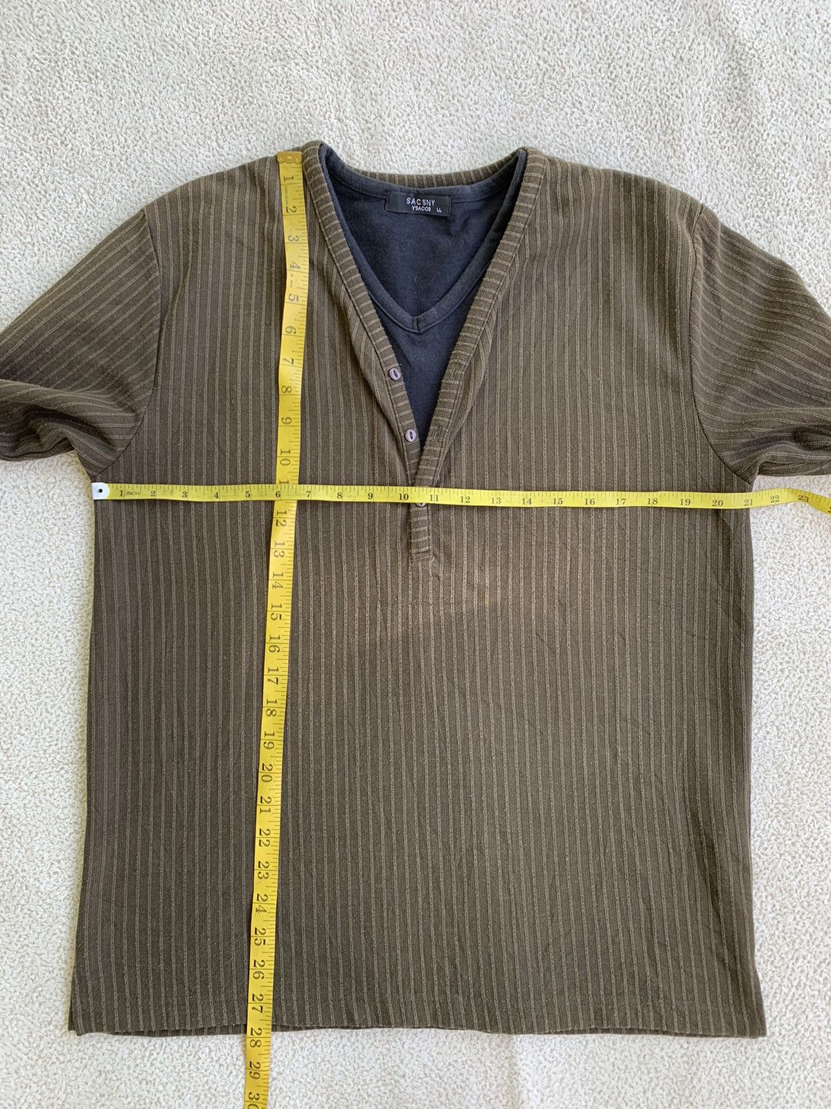 If Six Was Nine × Japanese Brand × Le Grande Bleu (L.G.B.) Japanese sacsny y'saccs Double Layer Long sleeve Size US L / EU 52-54 / 3 - 9 Thumbnail