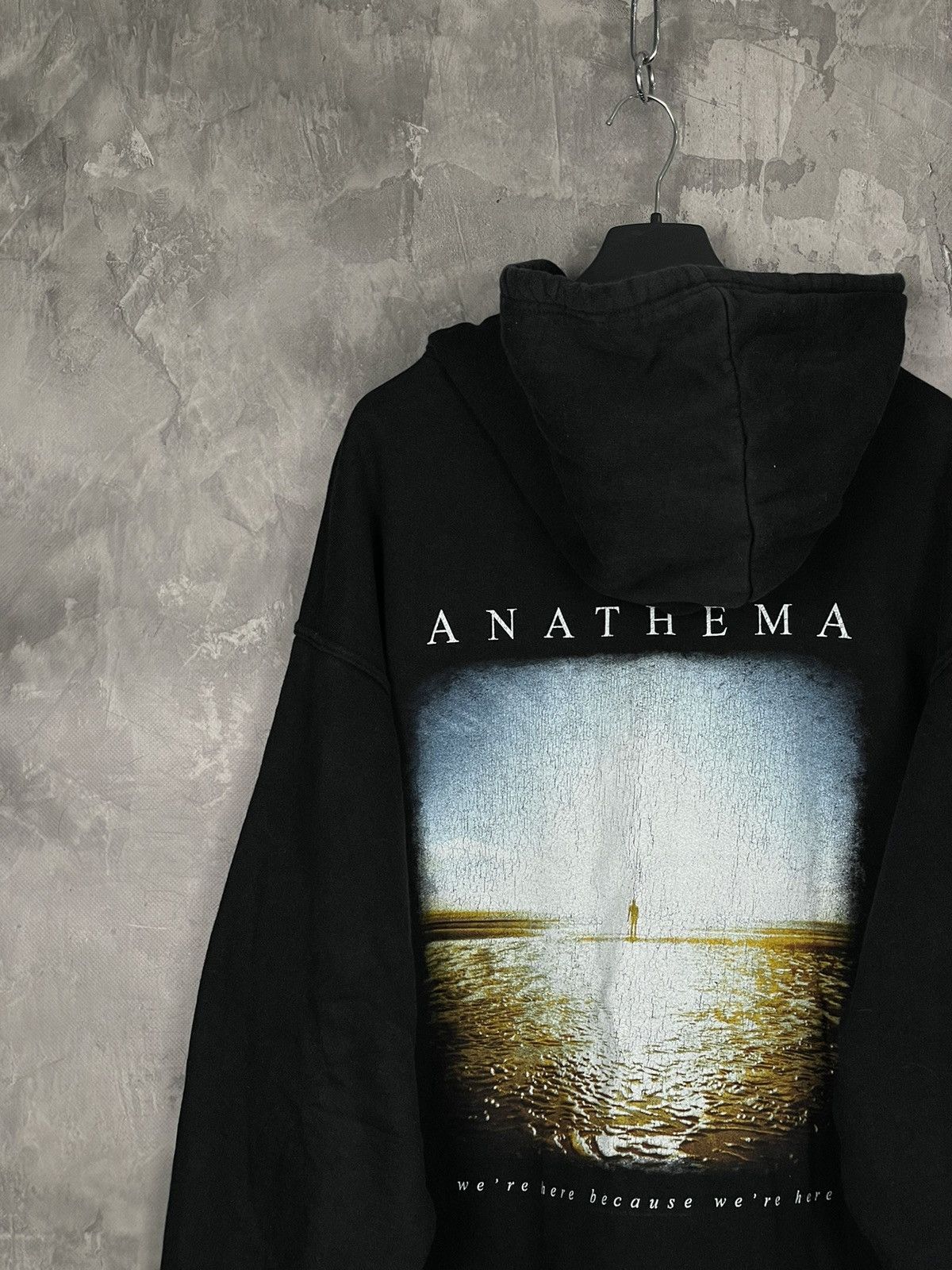 Band Tees × Vintage Vintage Y2K Anathema Horror British Punk Y2K Zip Hoodie 90s Size US XL / EU 56 / 4 - 4 Thumbnail