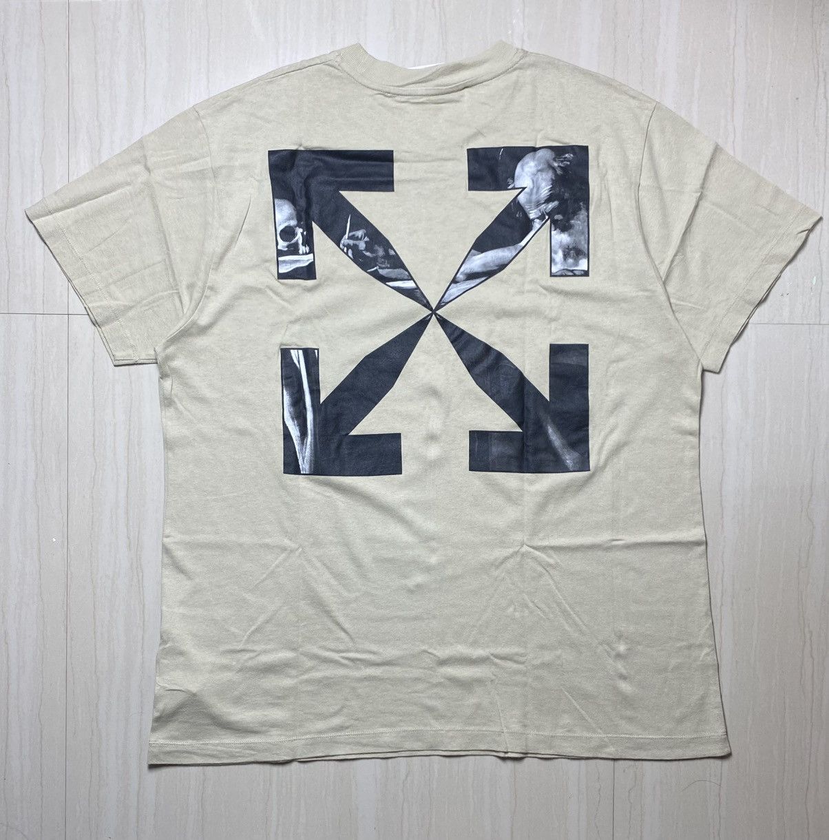 Off-White Off White - SS22 Caravaggio T-Shirt Size US L / EU 52-54 / 3 - 1 Thumbnail