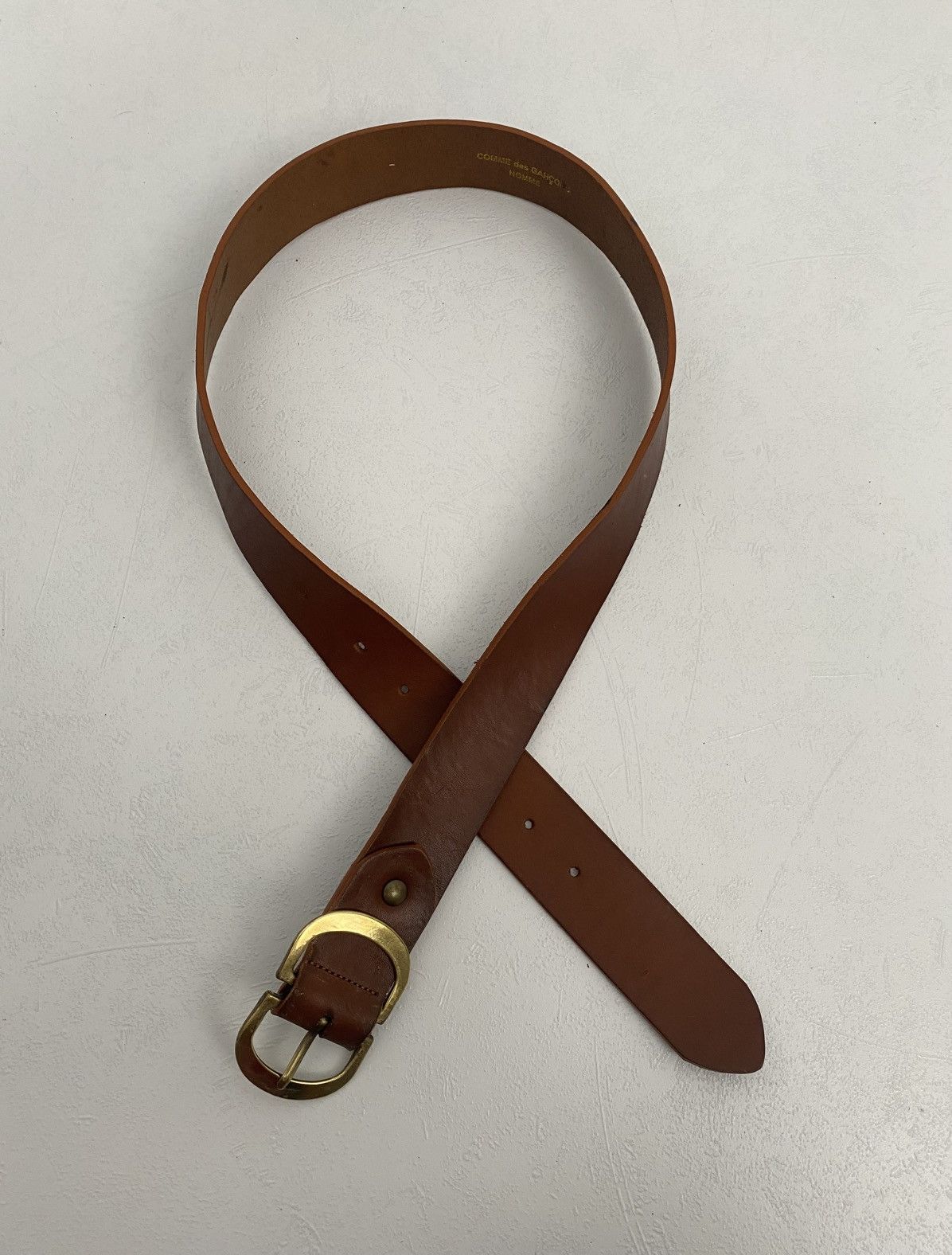 小物 COMME des GARCONS HOMME LEATHER BELT Comme des garcons homme leather belt