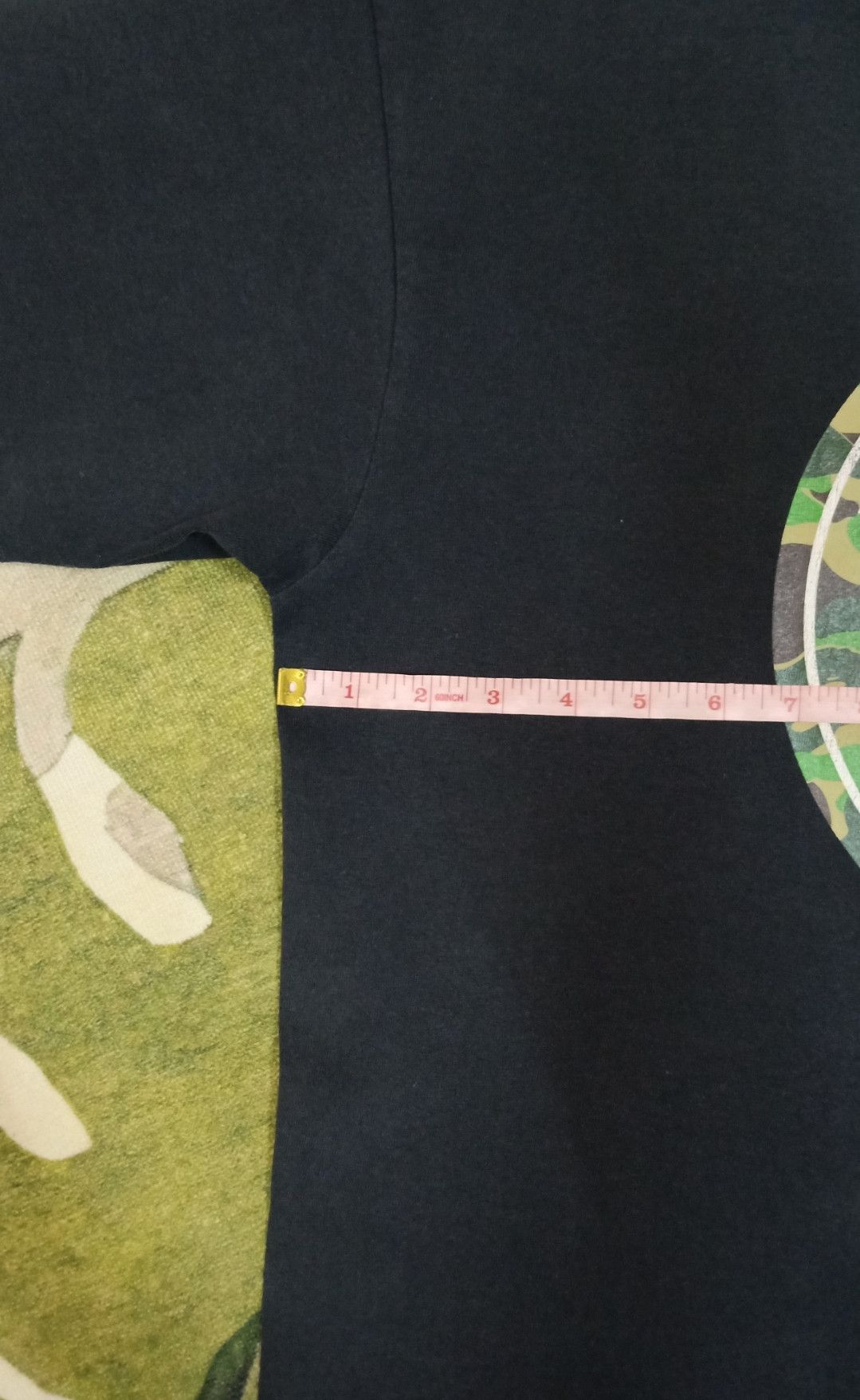 Bape × Vintage Vintage Bathing Ape Busy Works Camo Logo T-shirt Size US XL / EU 56 / 4 - 16 Thumbnail