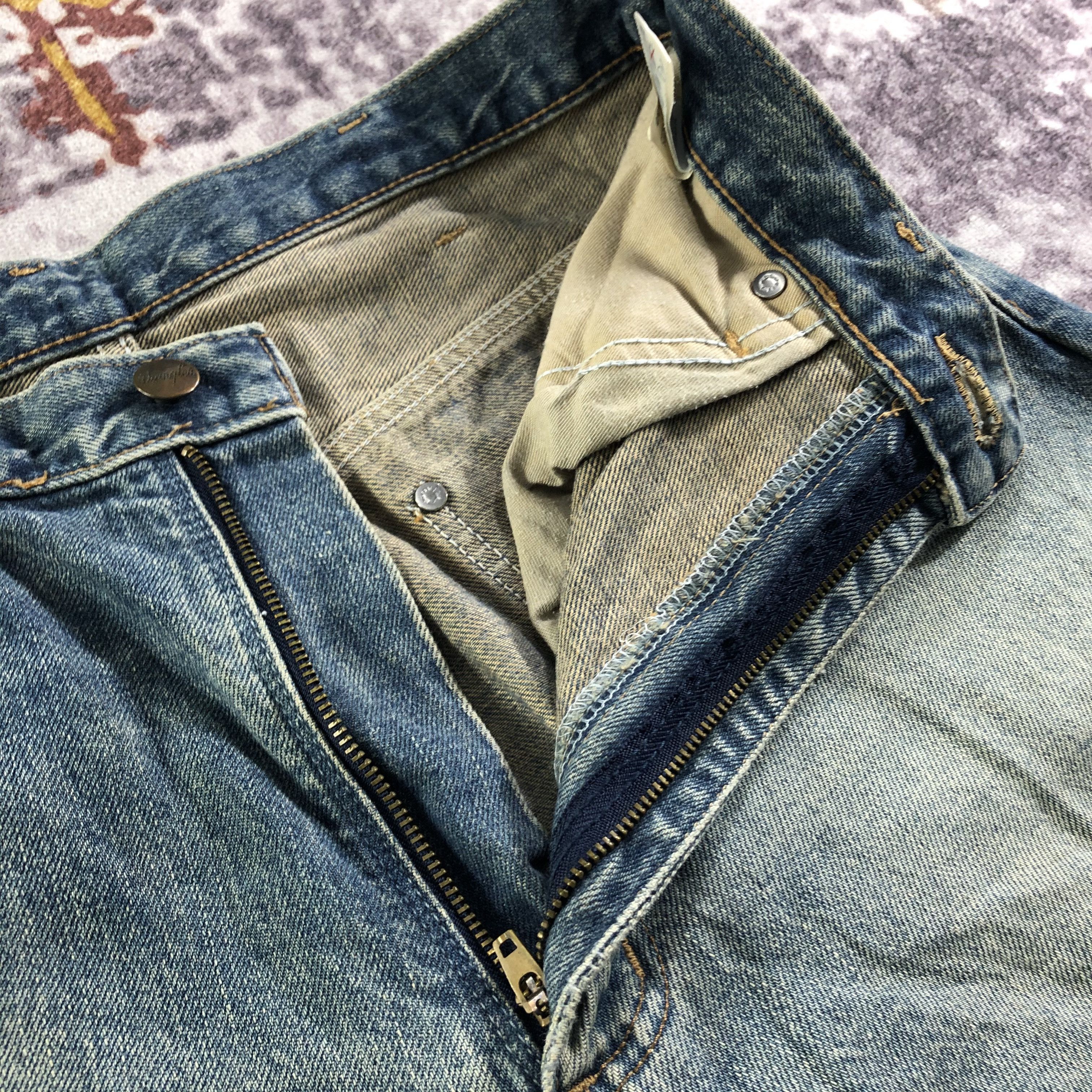 Vintage Vintage Wrangler Blue Bell Selvedge Jeans-JM3686 Size US 30 / EU 46 - 7 Thumbnail