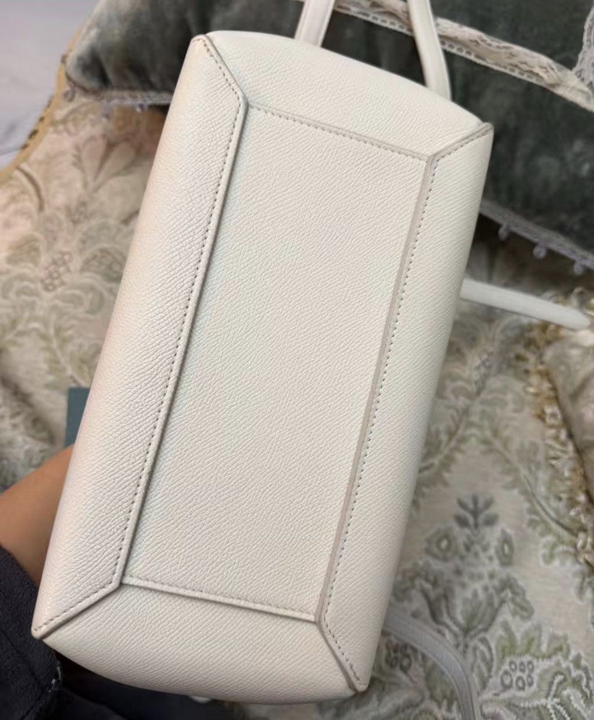 Celine Celine Belt Nano Bag in Elephant Gray Size ONE SIZE - 3 Thumbnail